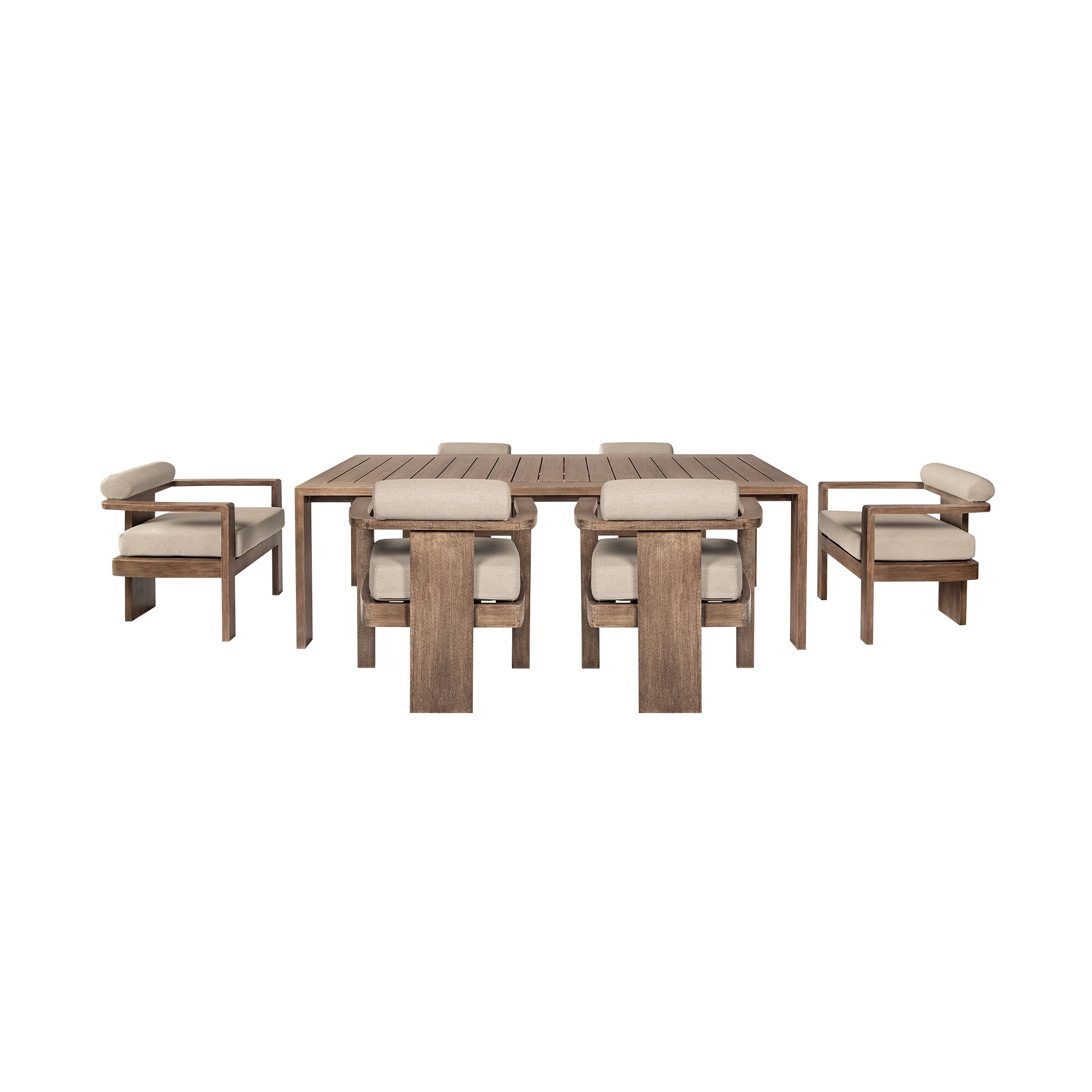 Armen Living SETREDI7EUCTP Patio-Dining-Sets - View #13