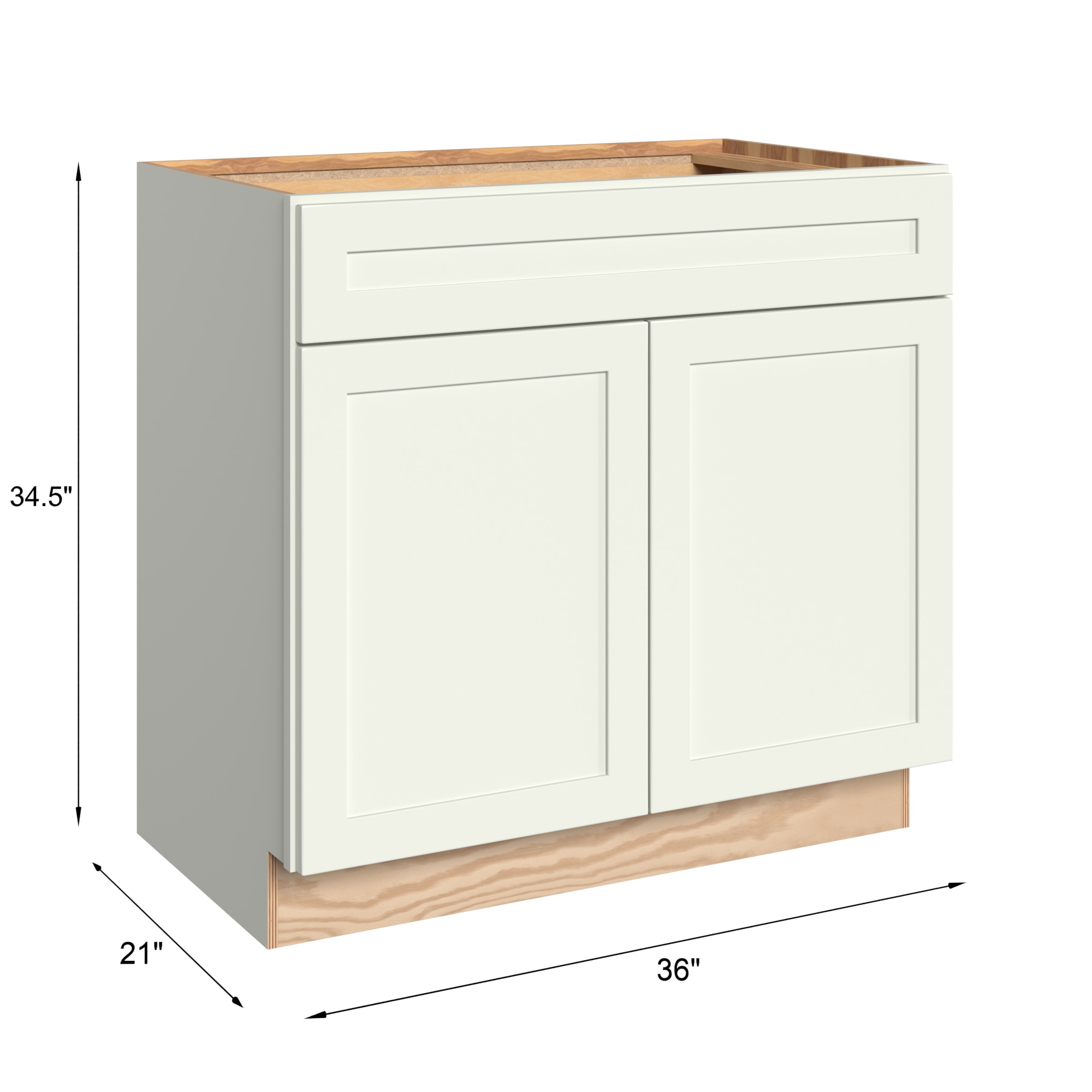 KraftMaid Momentum VSB362134G71 vanities - View #3