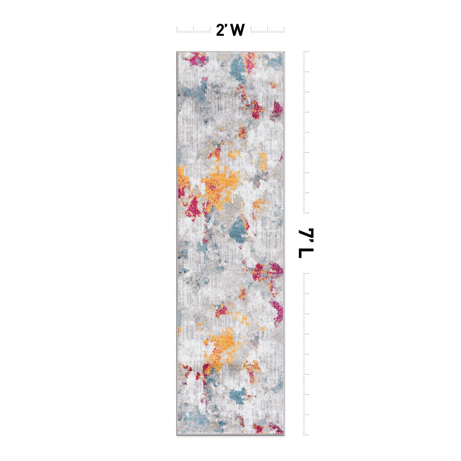 World Rug Gallery 934MULTI2X7 rugs - View #3
