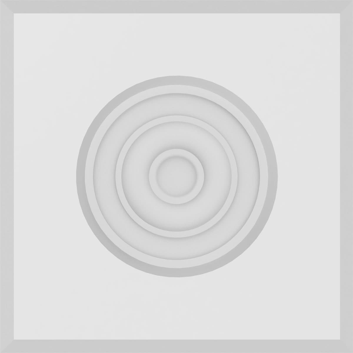 Ekena Millwork ROSP060X060X100SDG03 rosettes - View #2
