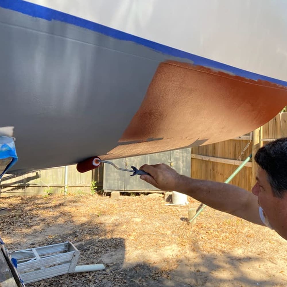 TotalBoat JD Select Ablative Antifouling Bottom Paint Fiberglass Wood Boat  Black