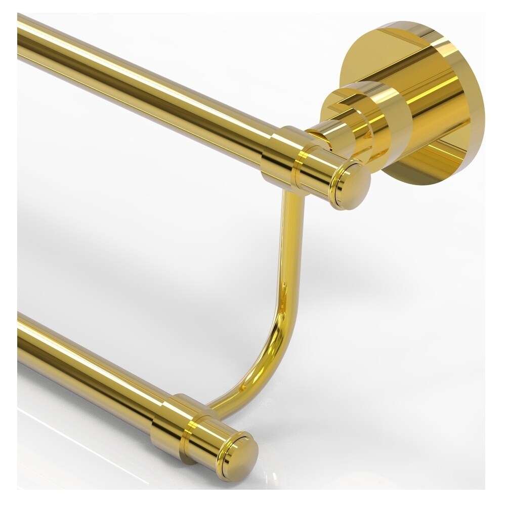 Allied Brass Washington Square Polished Brass 36-in Towel Bar