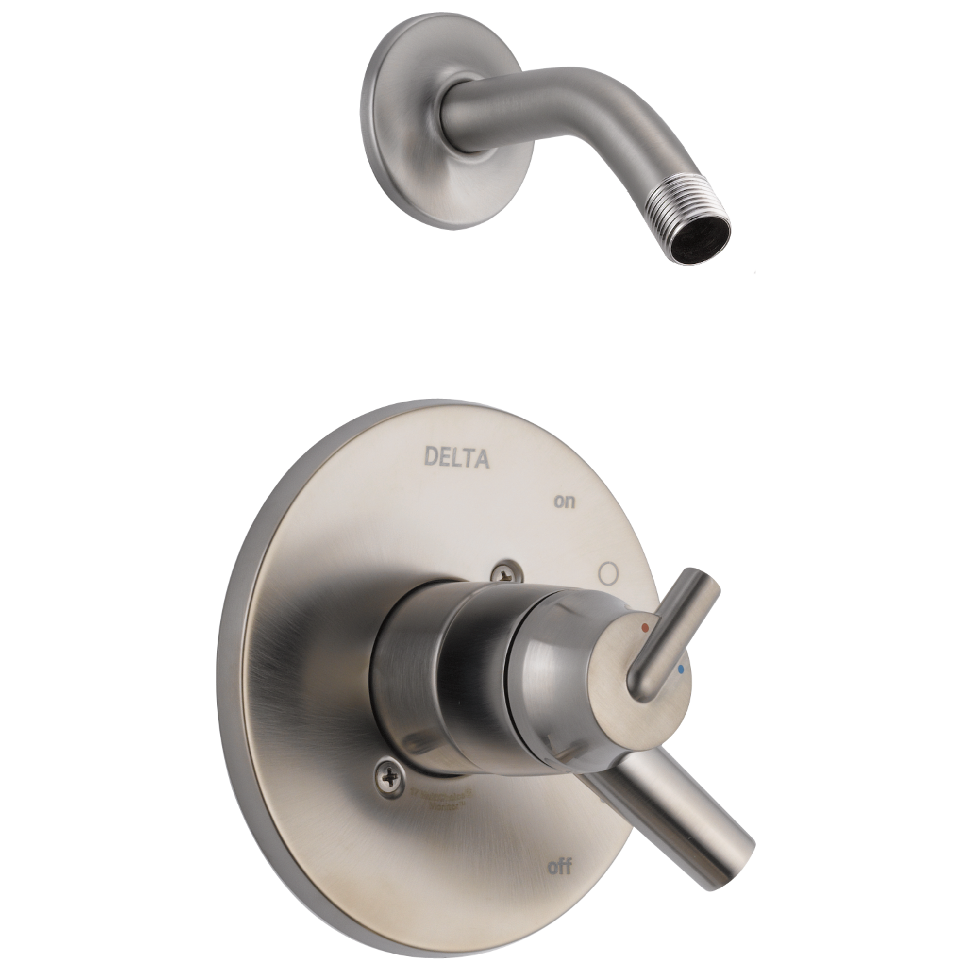 Delta T17259-SSLHD Trinsic Stainless 2-handle Sold separately Shower Faucet with Valve
