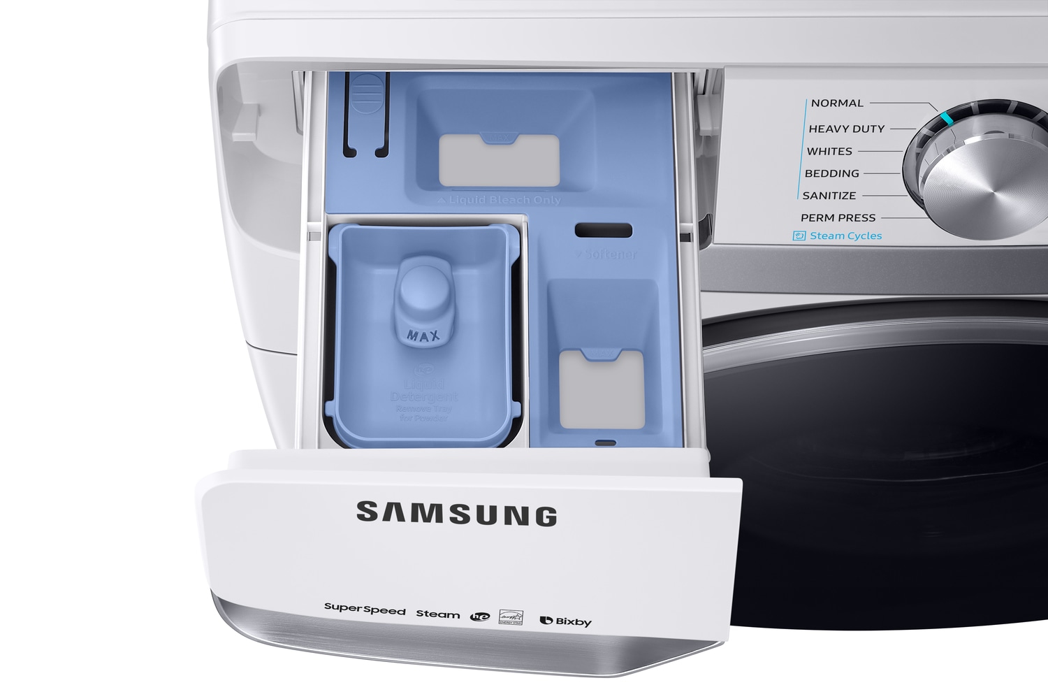 Samsung 4.5 cu. ft. Smart High-Efficiency Front Load Washer with Super  Speed in Platinum WF45B6300AP - The Home Depot