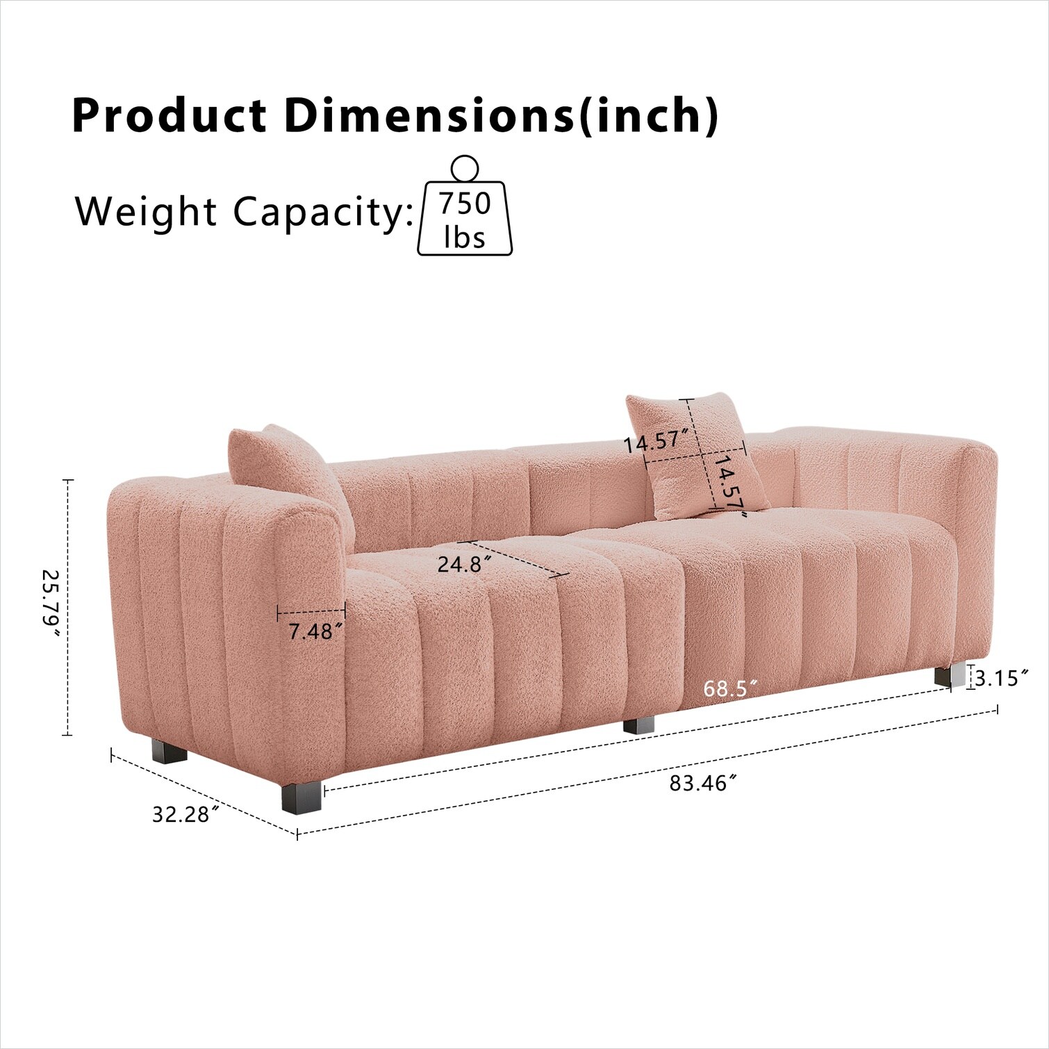 SunJet 6JE51IW2DDXO Sofas-Loveseats - View #6