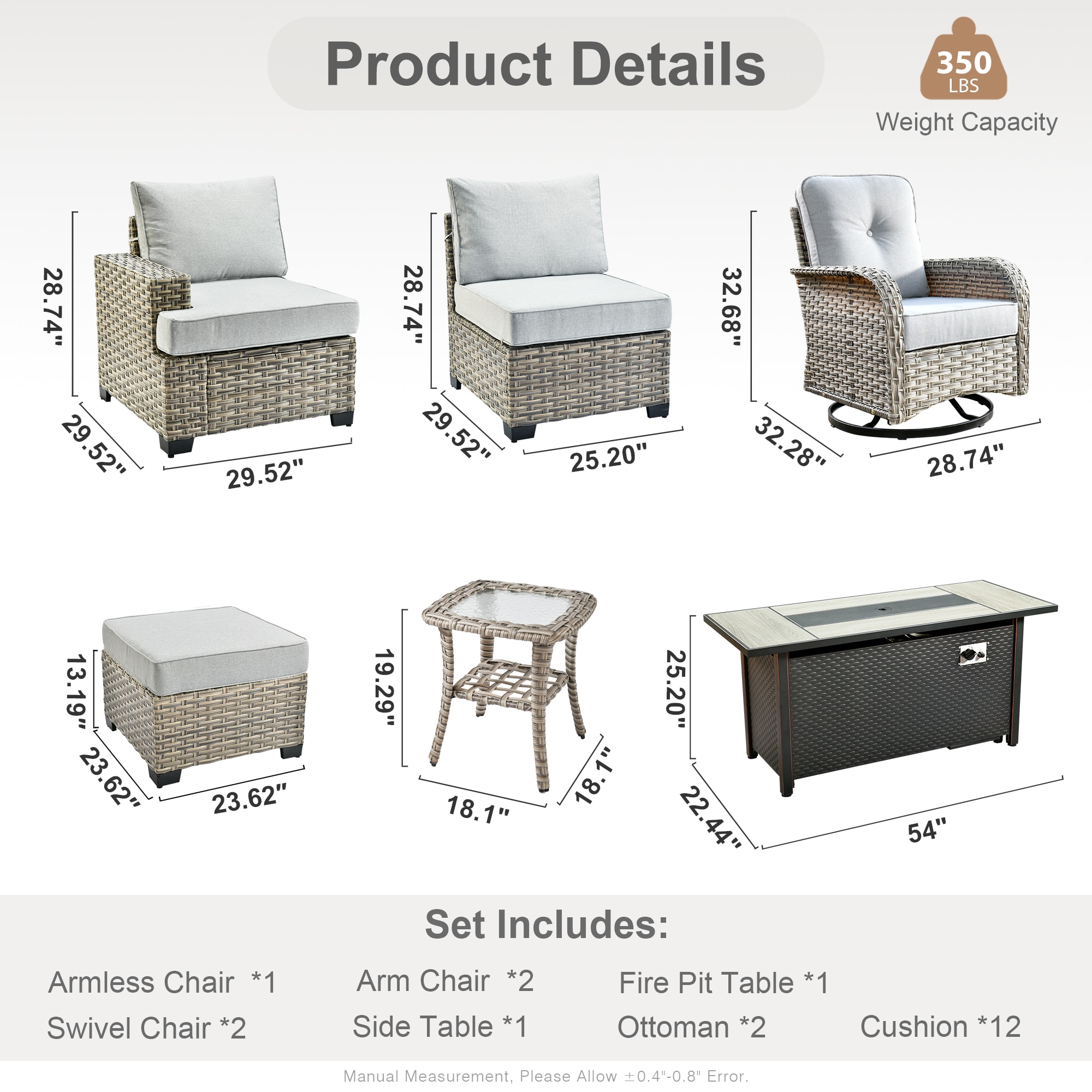 Caodoc L5-GYMTBS8400-1 Patio-Sofas-Daybeds - View #7