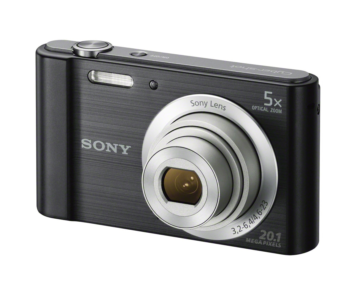 Sony W800/B 20MP Digital Camera with 5X Optical Zoom