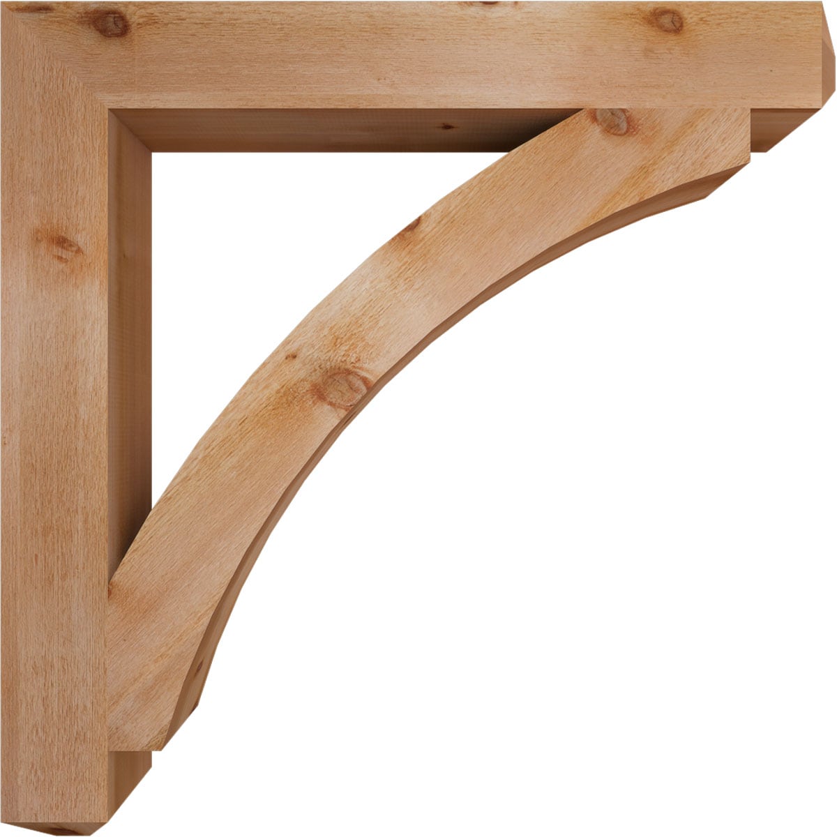 Ekena Millwork BKT06X48X48THR04RWR Exterior-Brackets-Braces - View #3