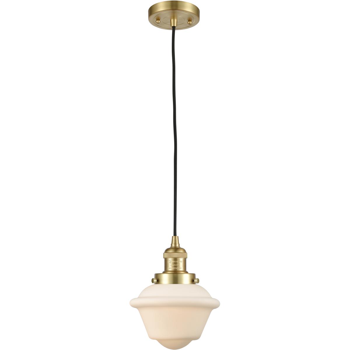Innovations Lighting 1886140 201C-SG-G531-LED Franklin Restoration Oxford Mini Pendant
