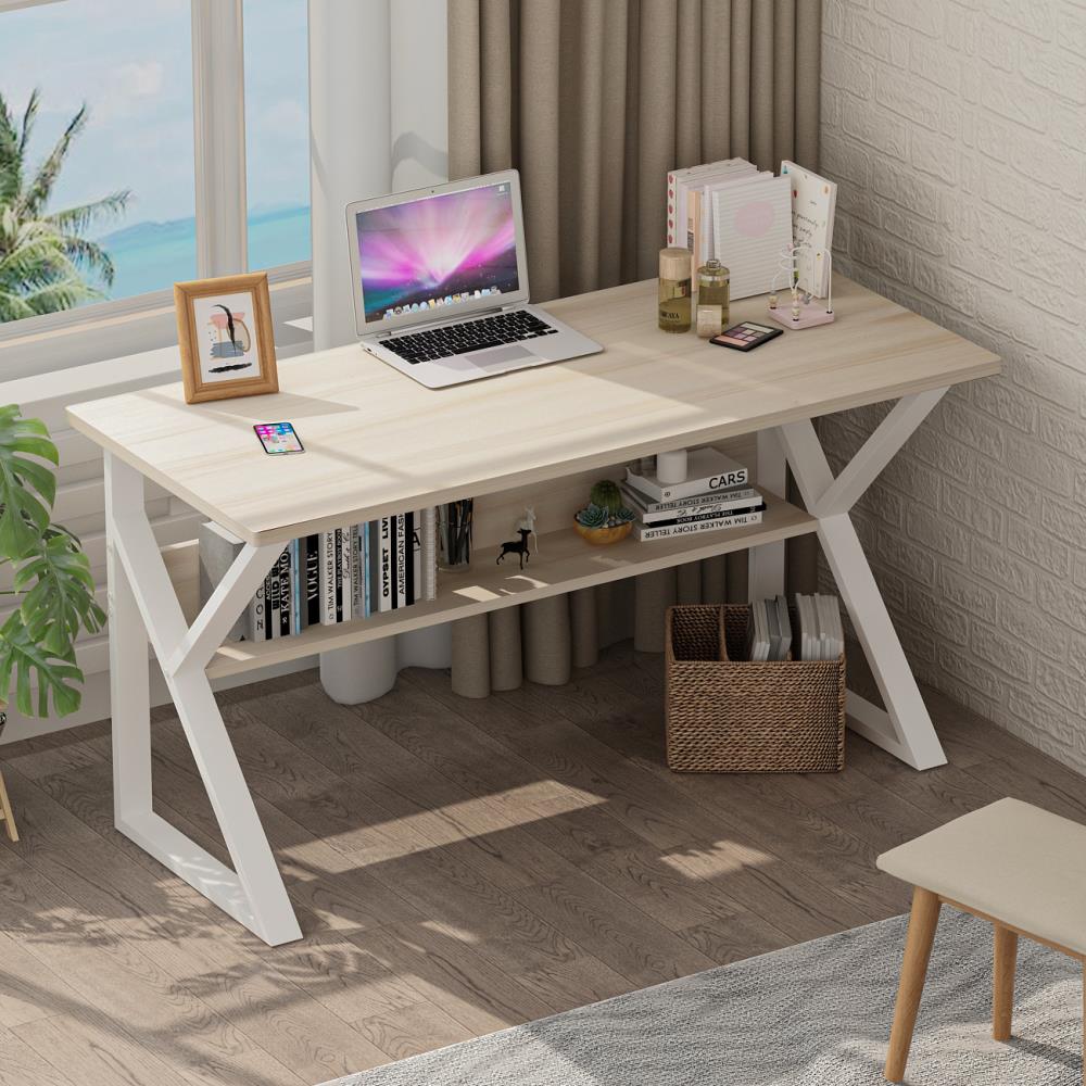 FUFU&GAGA Writing desk 47.2-in White Modern/Contemporary Writing