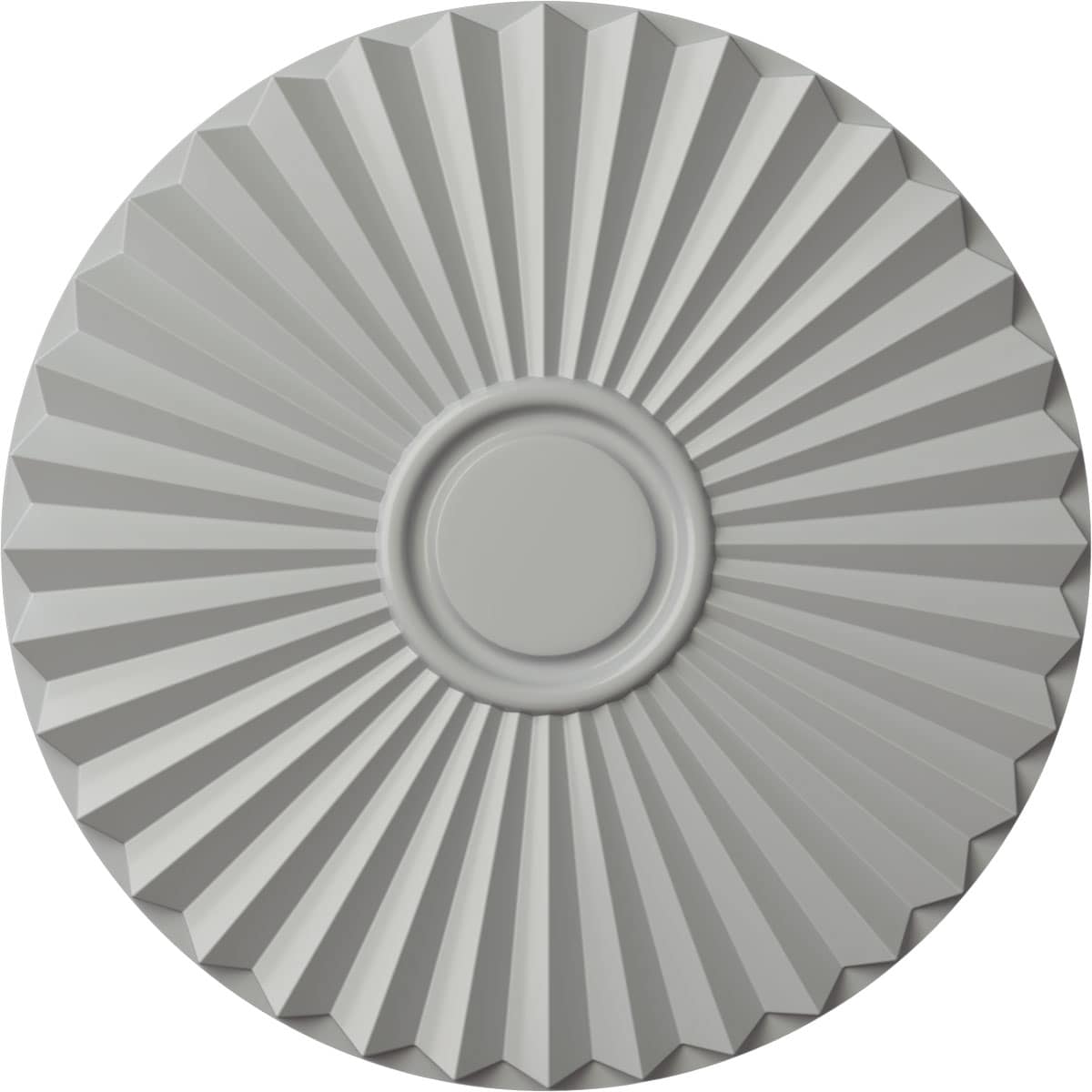 Ekena Millwork CM20SHFRF Shakuras 19.75-in W x 19.75-in L Frost Polyurethane Ceiling Medallion