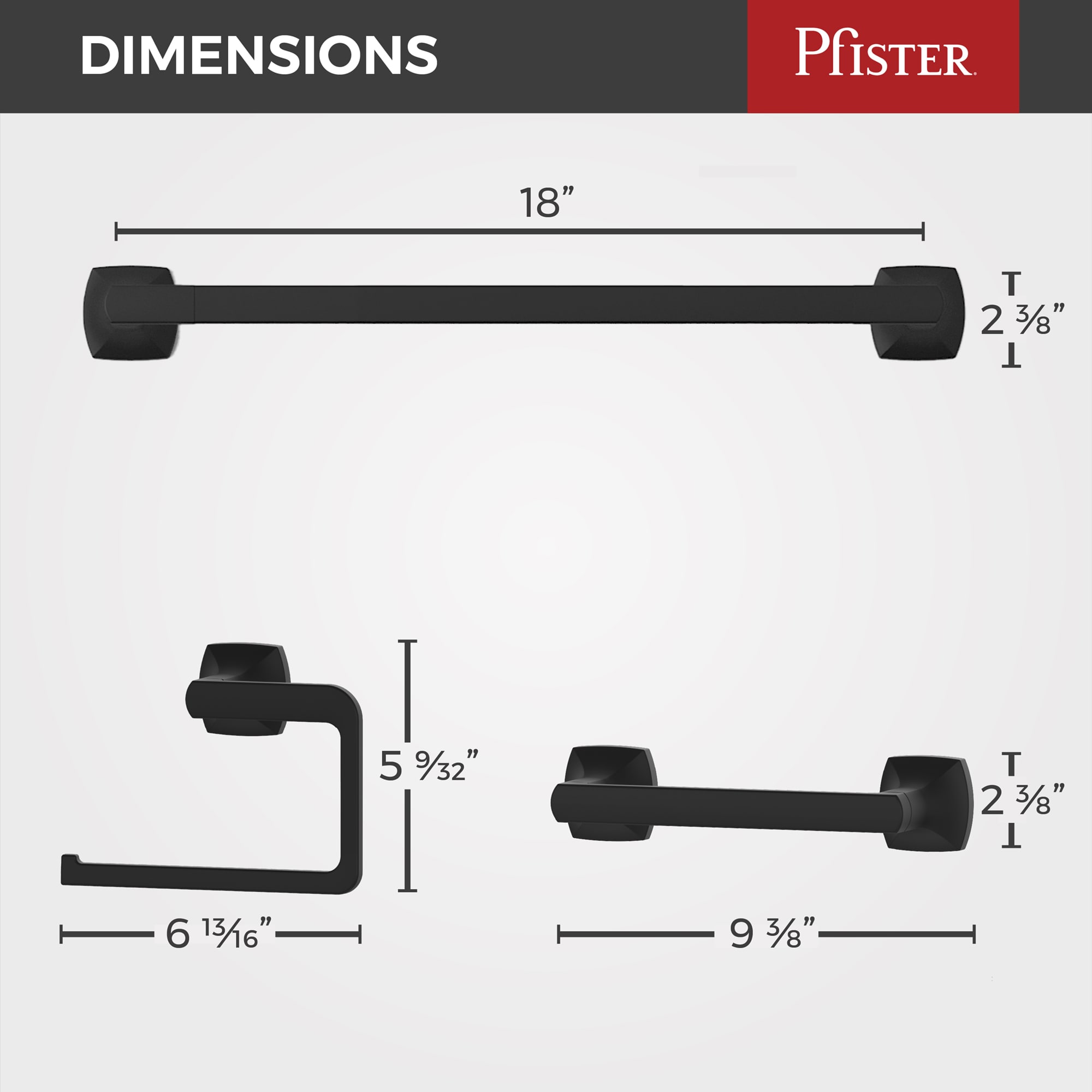 Pfister BTB-VRI3B Decorative-Bath-Hardware-Kits - View #4