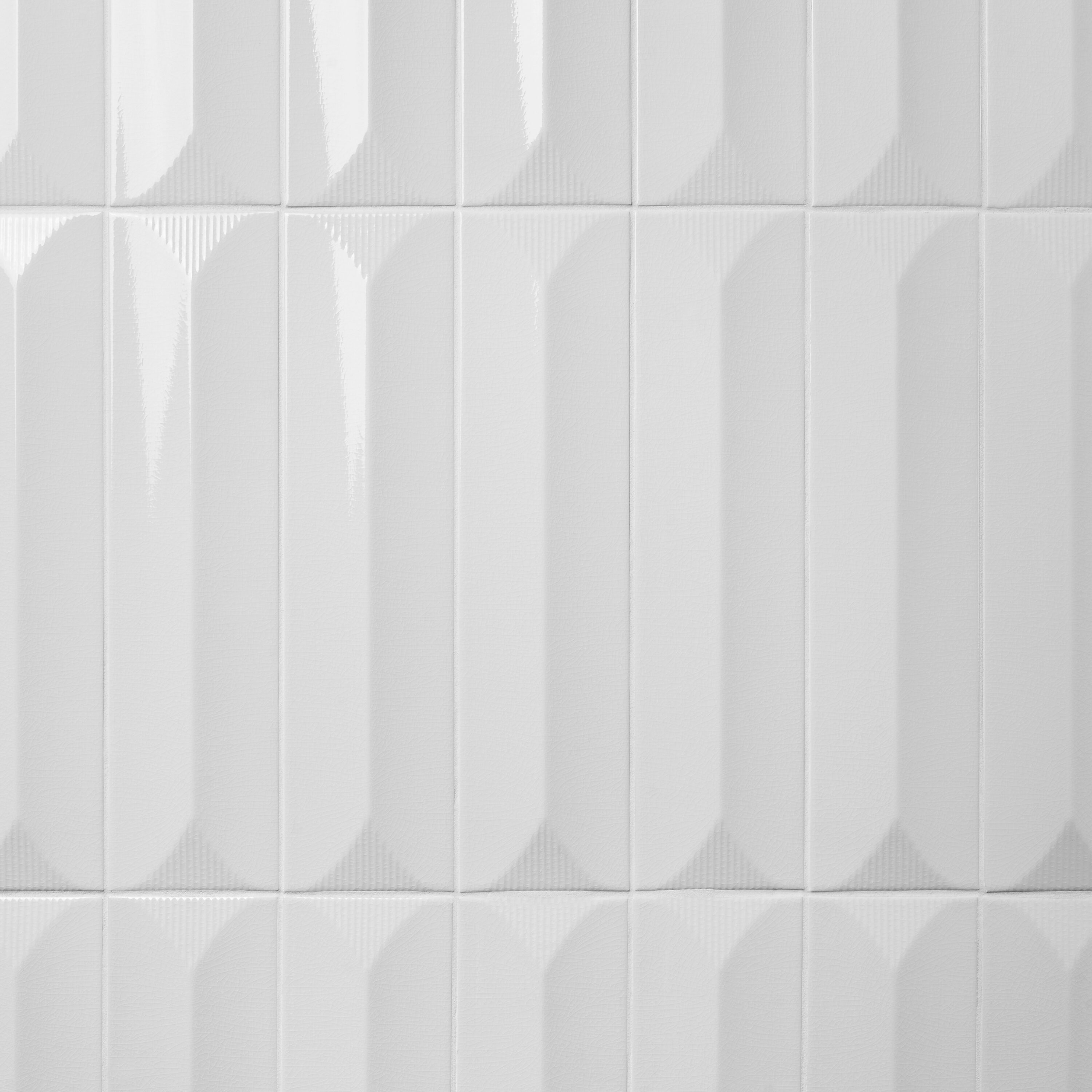 Artmore Tile EXT3RD108768 Refined White 4-in x 16-in Glazed Ceramic Subway Wall Tile (6.53-sq. ft/ Carton)