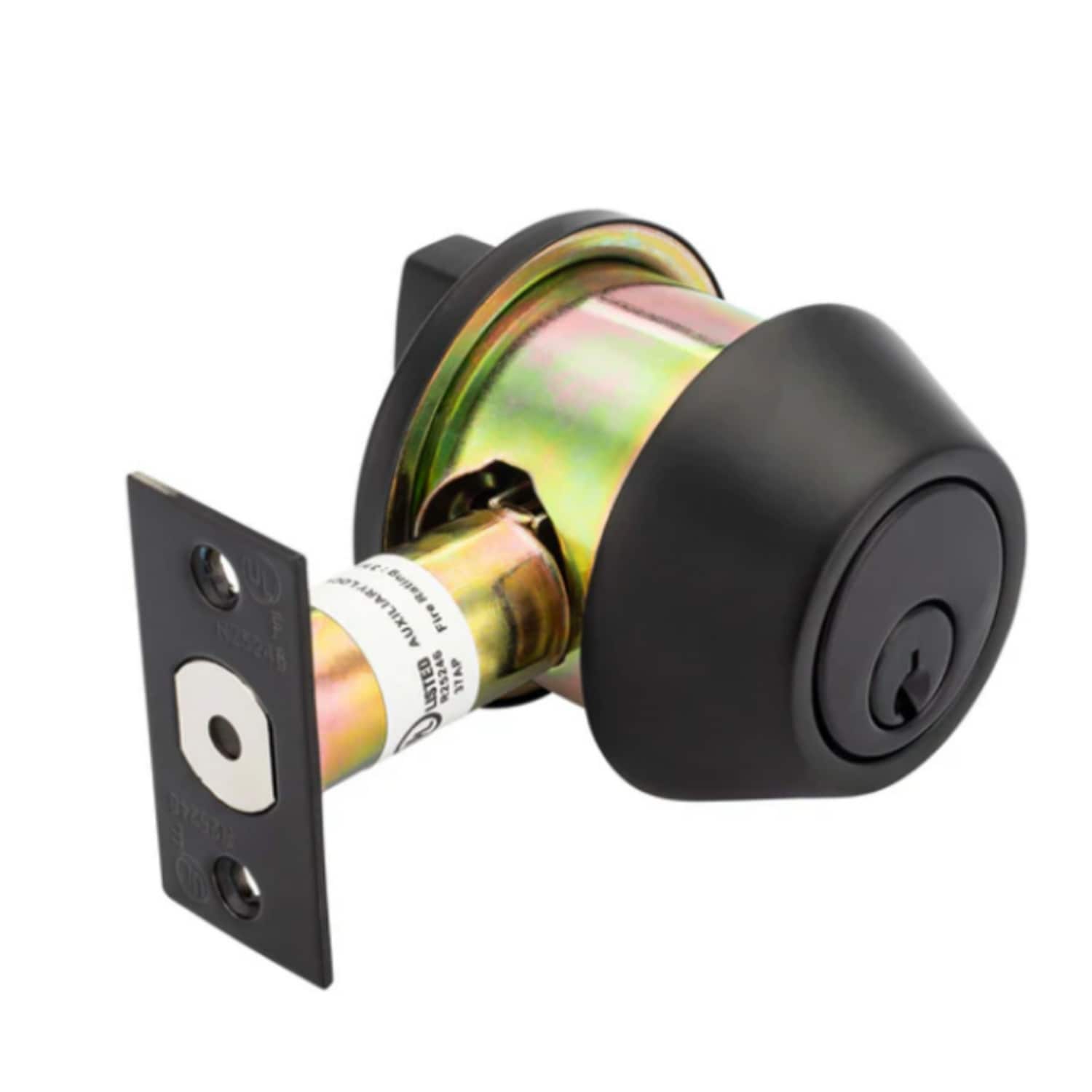 Trans-Atlantic Co DL-DB751-BK 700 Series Black Single Cylinder Deadbolt