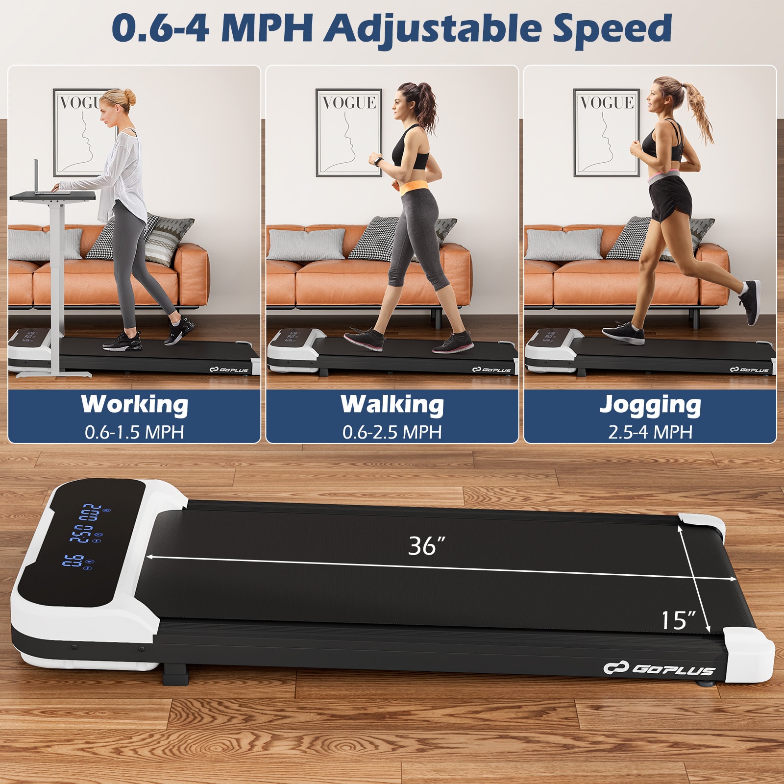 Slickblue D-CO-HW-SU35283PS treadmills - View #3