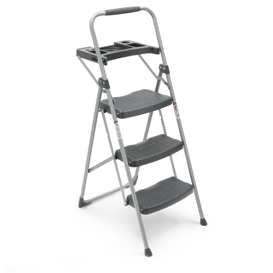 Werner 223T-6 3-Step 225-lb Capacity Steel Step Stool
