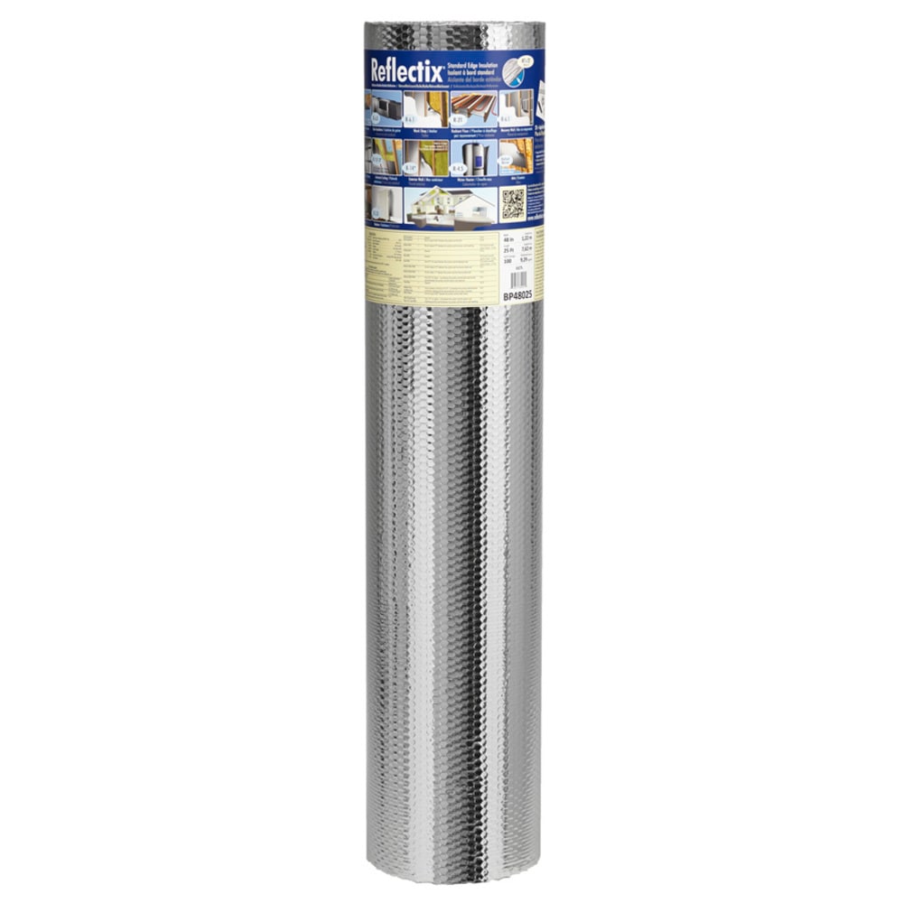 2-Ft x 25-Ft Reflective Insulation Duct Pipe Attic Wall Garage-Door Water-Heater 