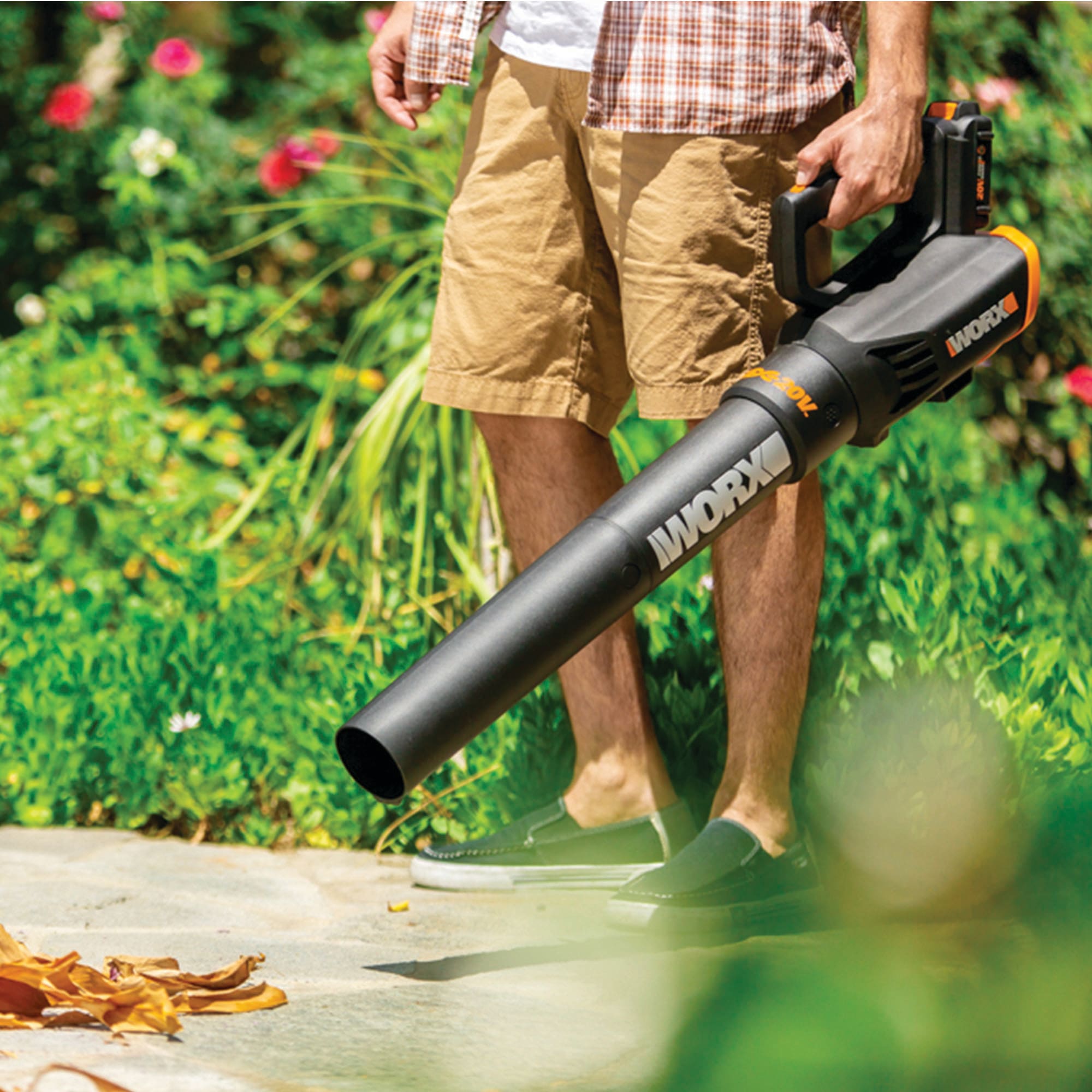Twinkle Star Leaf Blower Cordless, Battery Powered Leaf Blower with 2  Battery and Charger, Rechargeable Electric Handheld Leaf Blowers for Patio