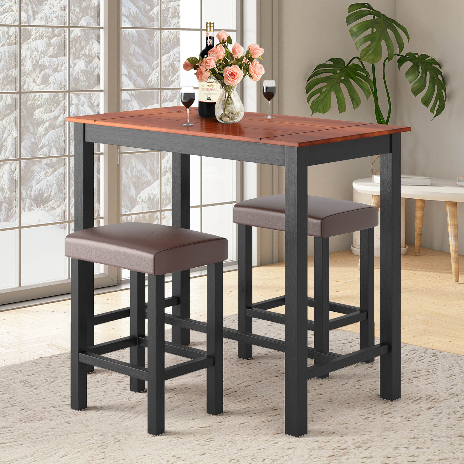 Slickblue D-CO-19936WH Dining-Sets - View #2