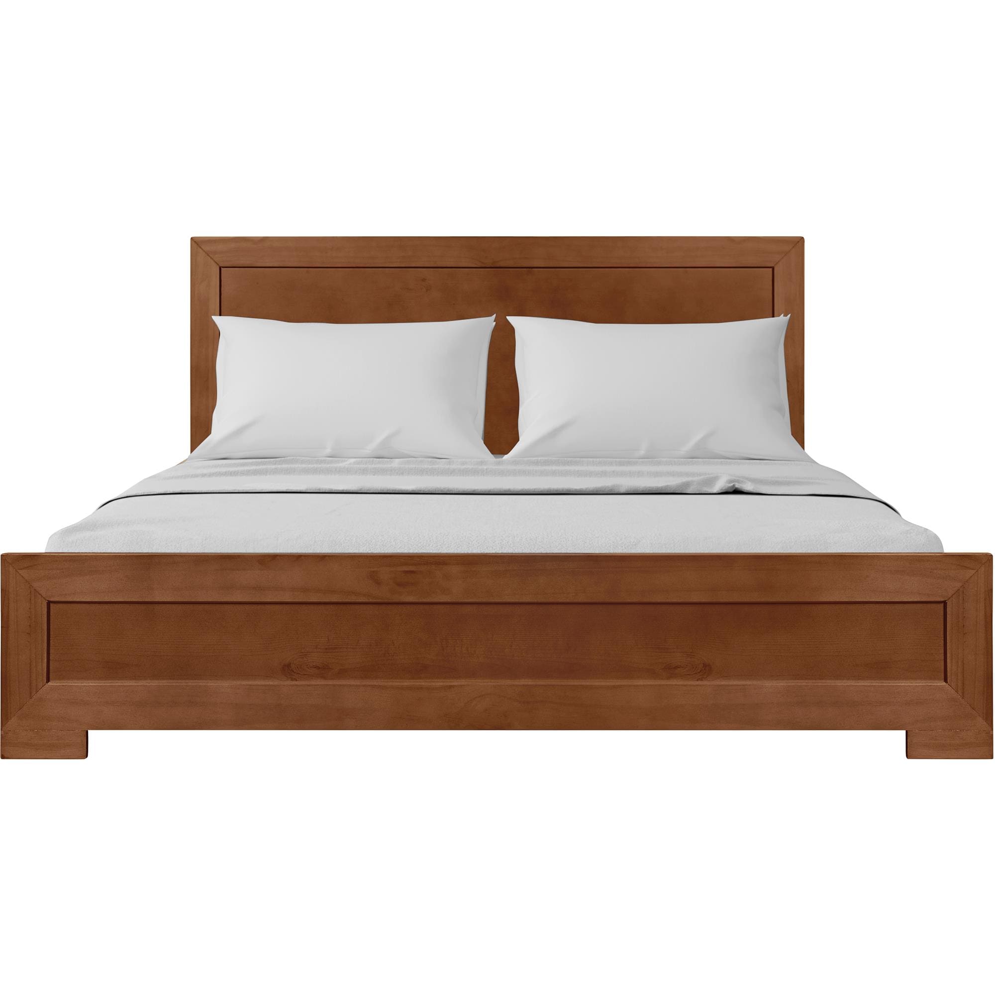 Camden Isle 112533 Oxford Walnut King Wood Platform Bed