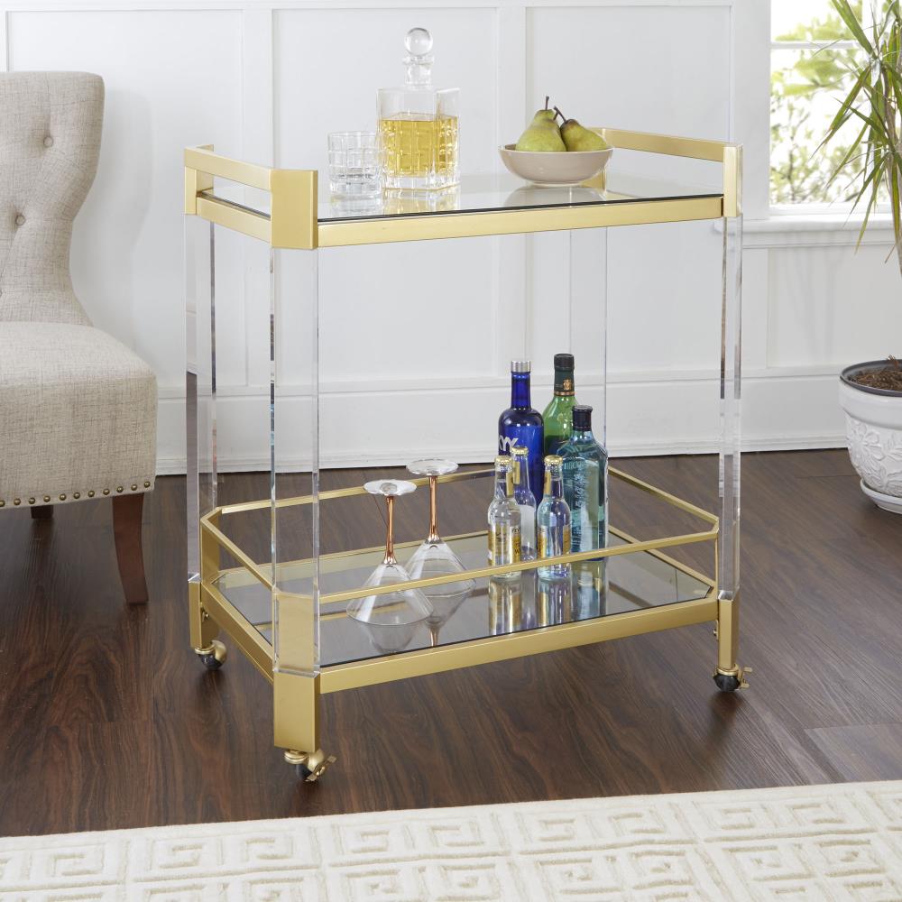 Huxley Wall Storage Shelf with Gold Hooks - Buy Wall Shelves