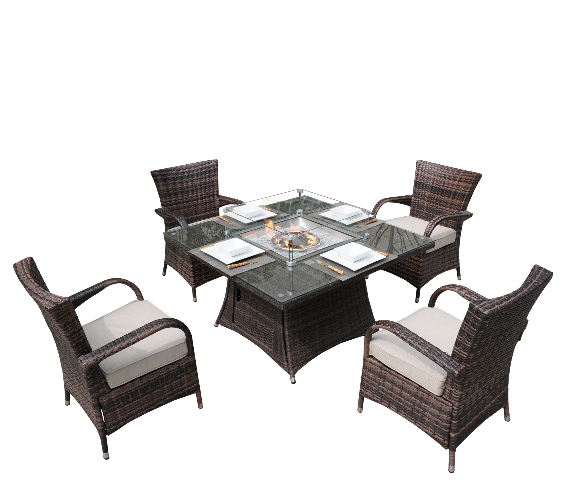 Direct Wicker DWG-1104&1122 Patio-Dining-Sets - View #3