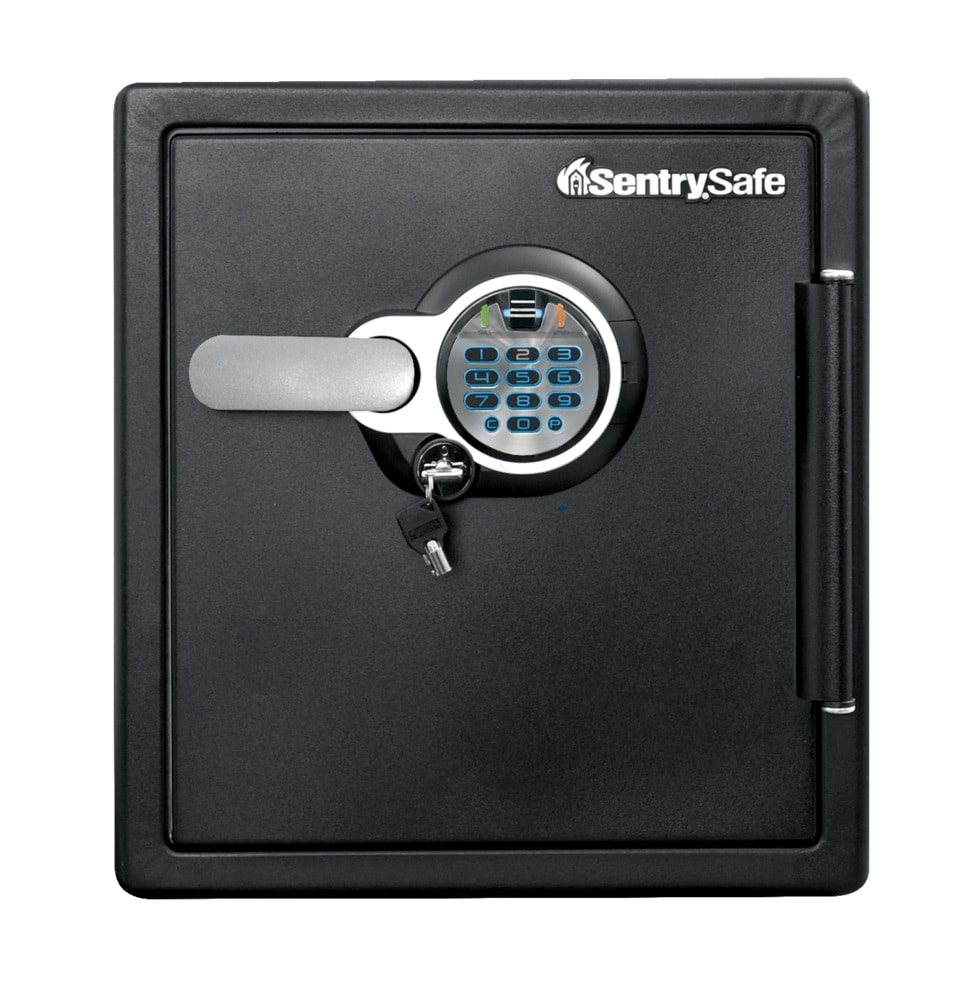 SentrySafe 1.2-cu ft Fireproof and Waterproof Home Safe with Biometric ...