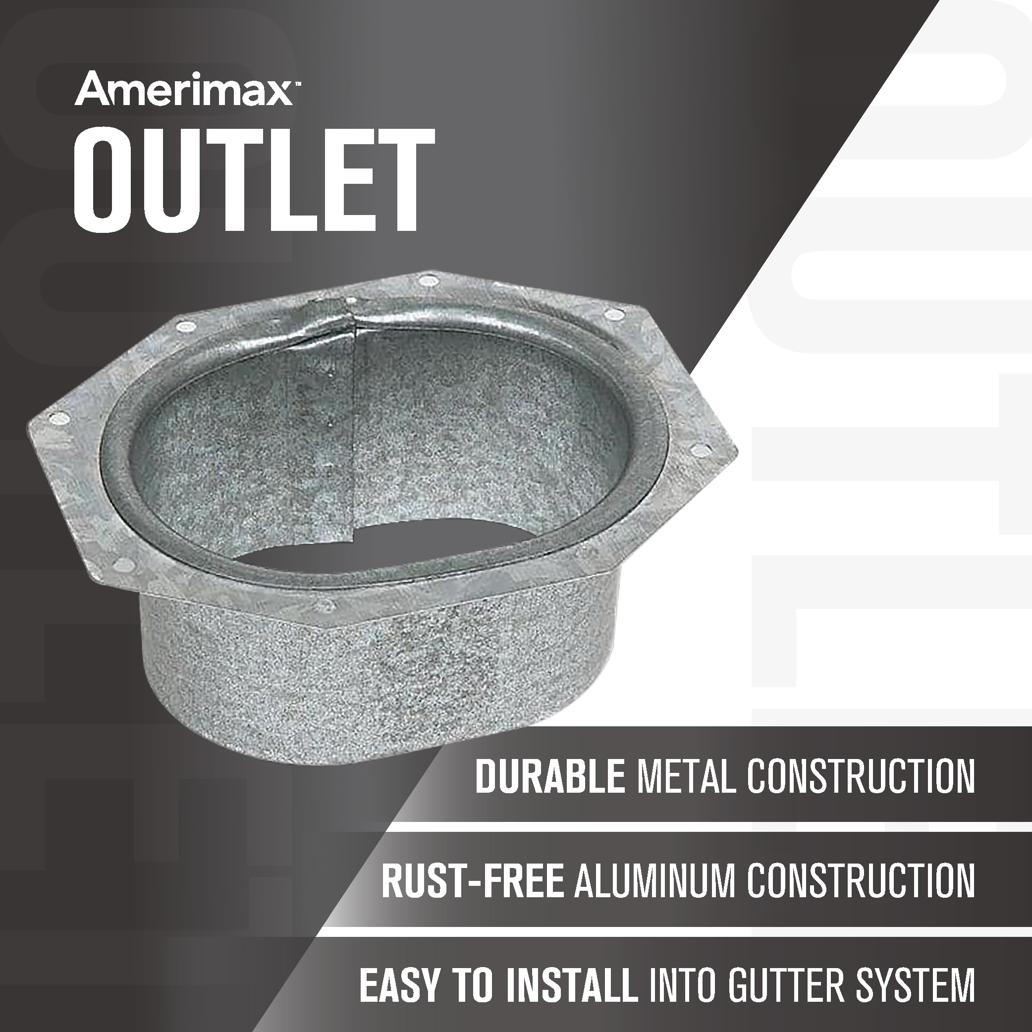 Amerimax 21051HP Downspout-Components - View #4