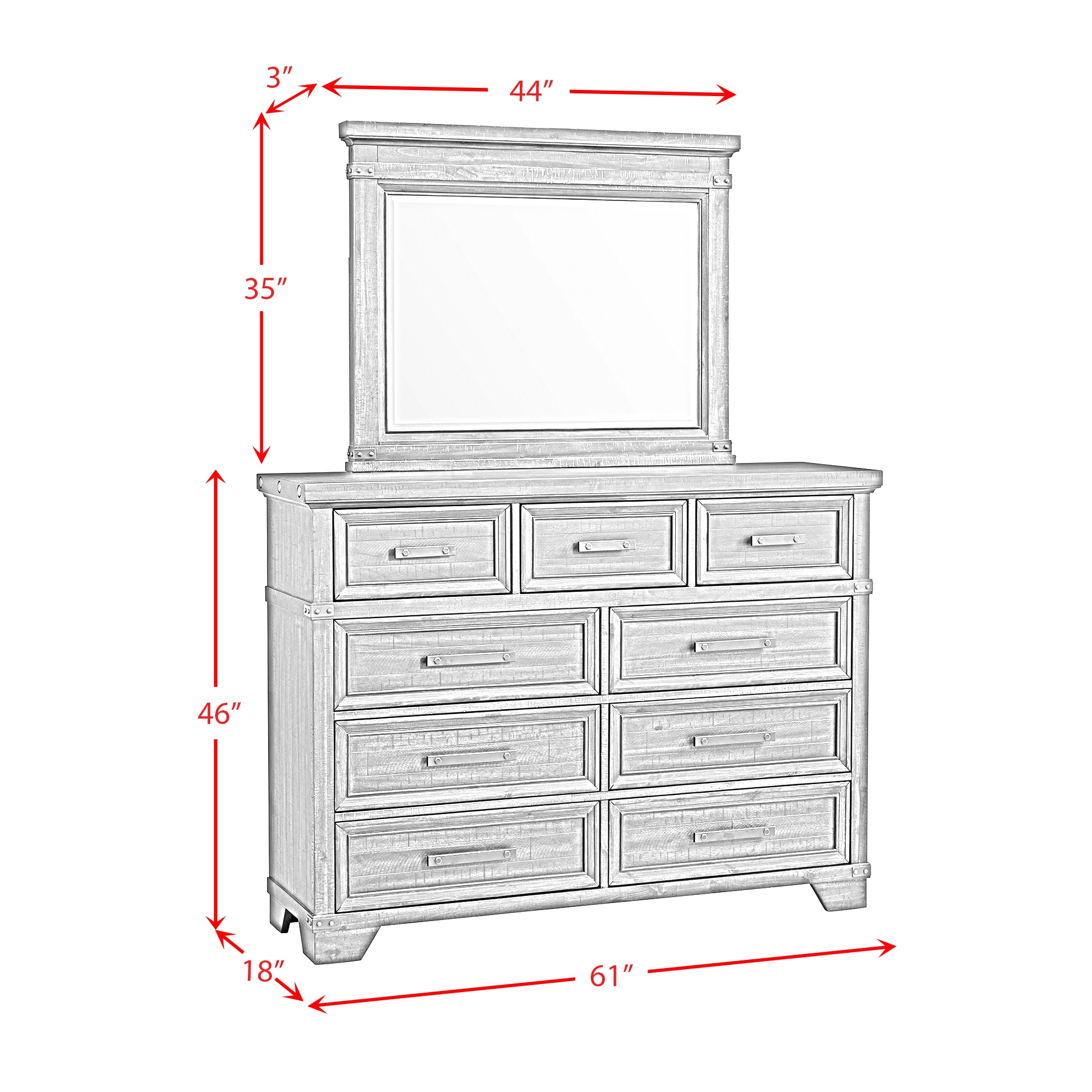 Picket House Furnishings B-13010-8-DRMR dressers - View #8