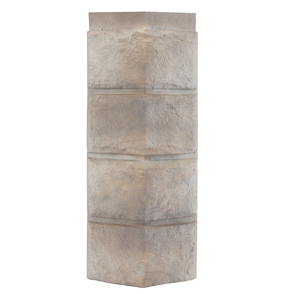 Novik 120440008C Premium Hand Cut 7.4 Linear feet Smoke white Faux stone veneer