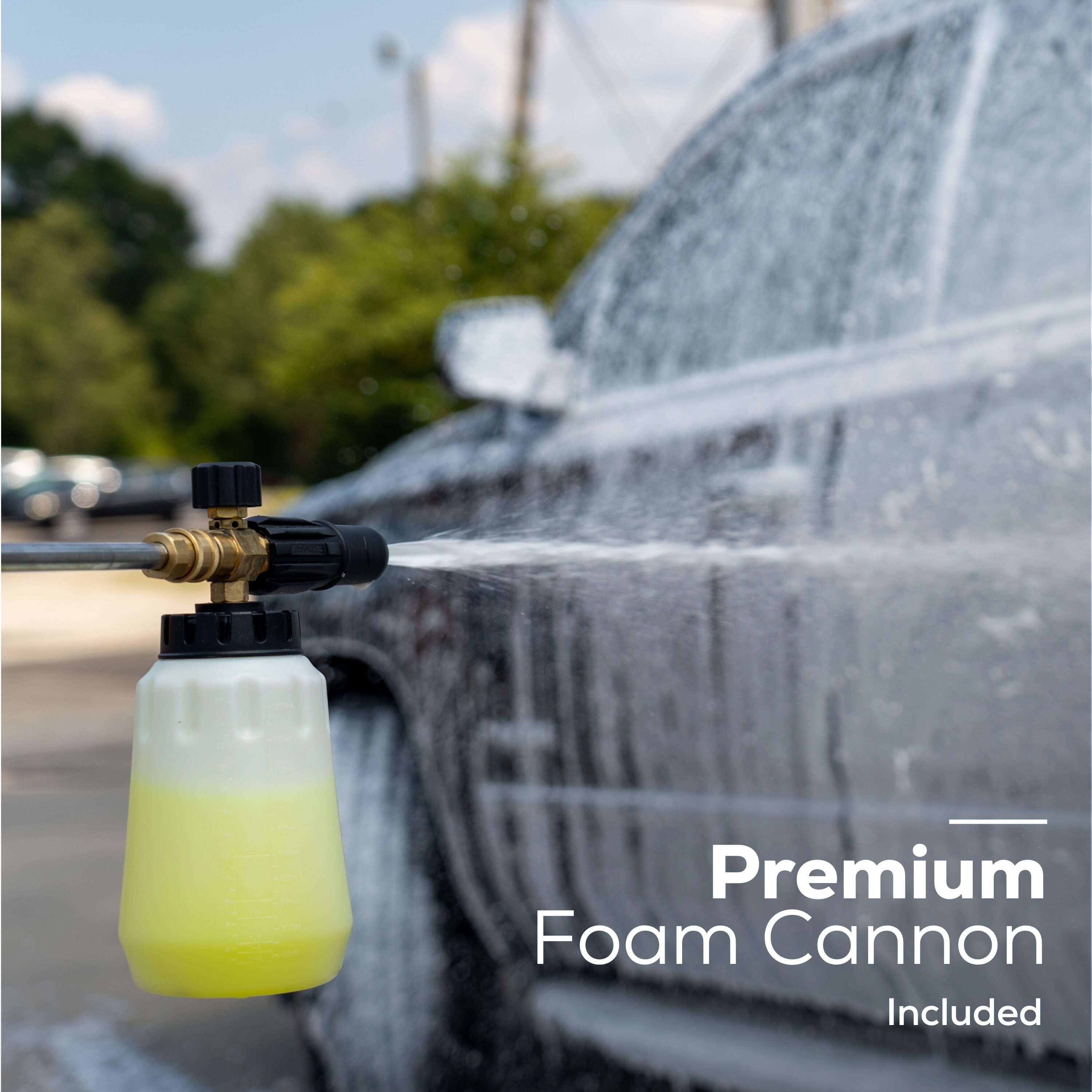 Car Wash Foam Sprayer Manual Foam Watering Can Sector Air Pressure Foam  Blaster