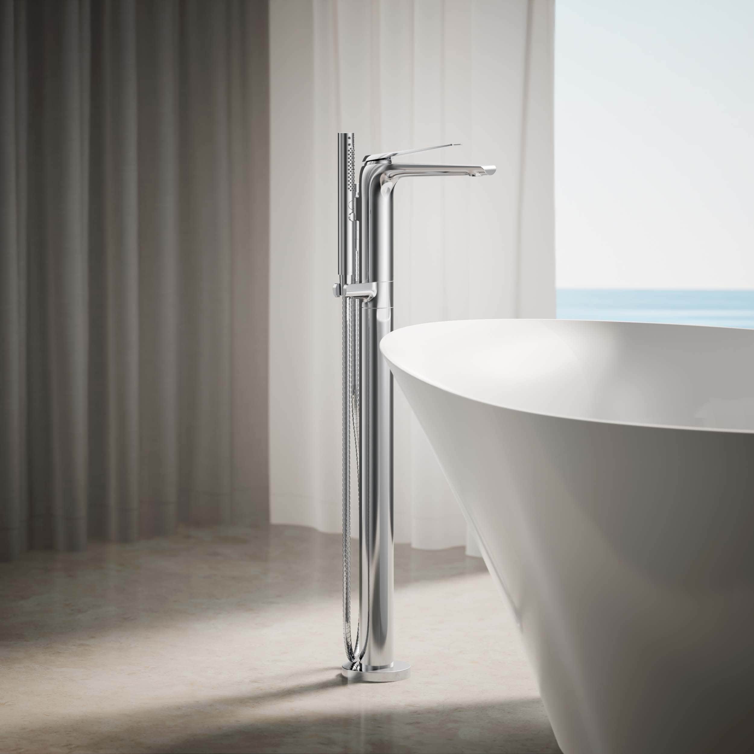 KOHLER K-T97367-4-CP Roman-Tub-Faucets - View #2