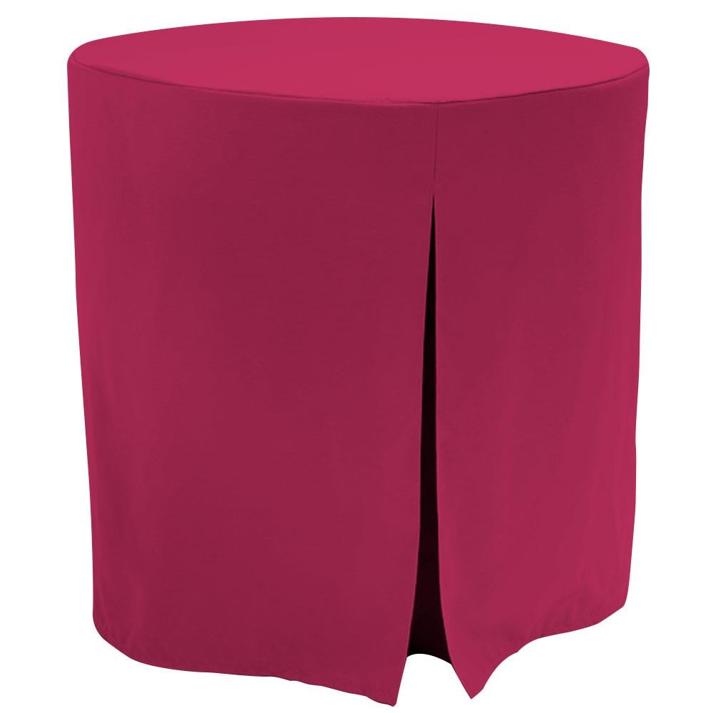 WestPoint Home 028828431783 Tablevogue Table Cover Collection Fitted Indoor/Outdoor Fuchsia Table Cover for 48-in round