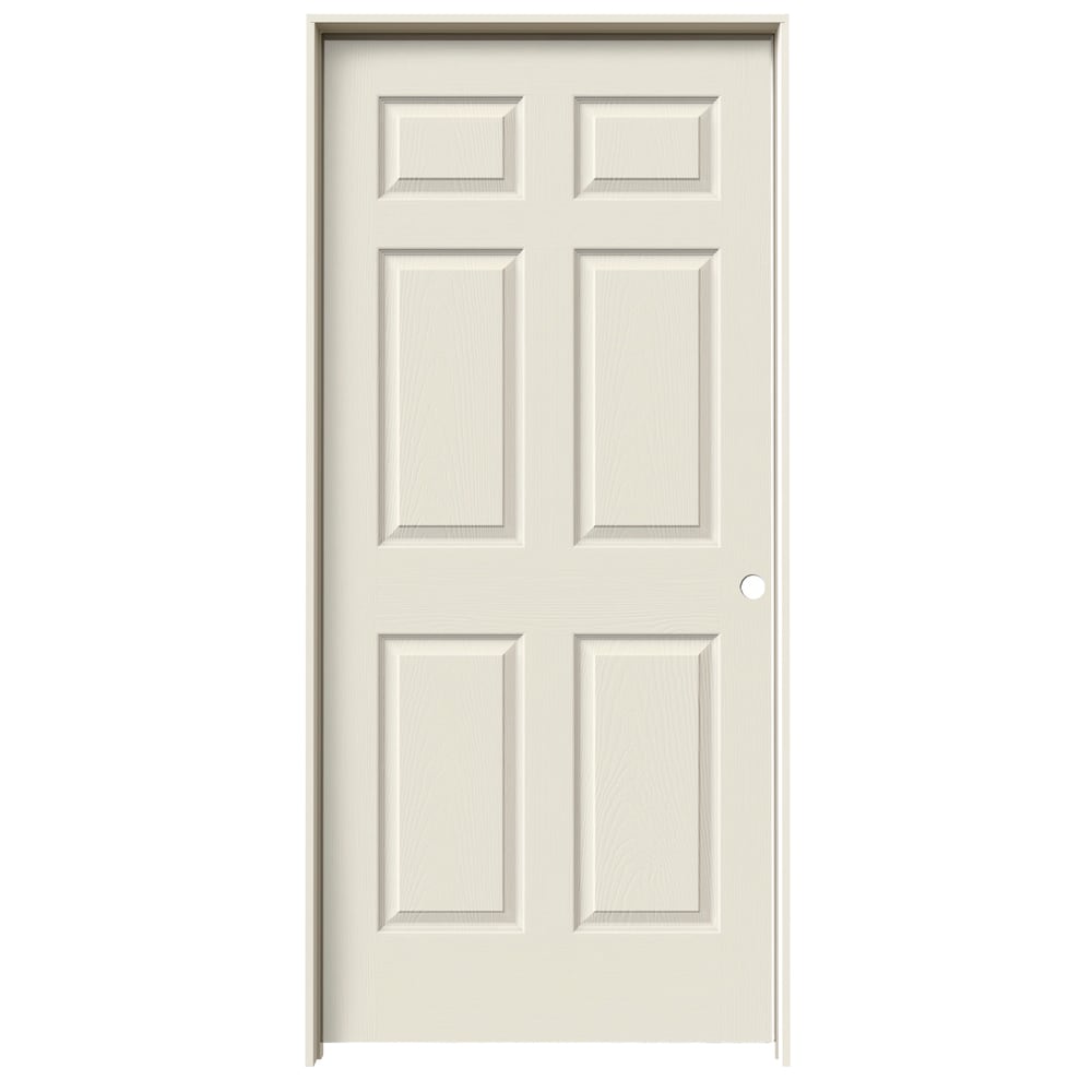 RELIABILT 6 Panel Solid Core 36-in X 80-in 6-panel Solid Core Primed ...