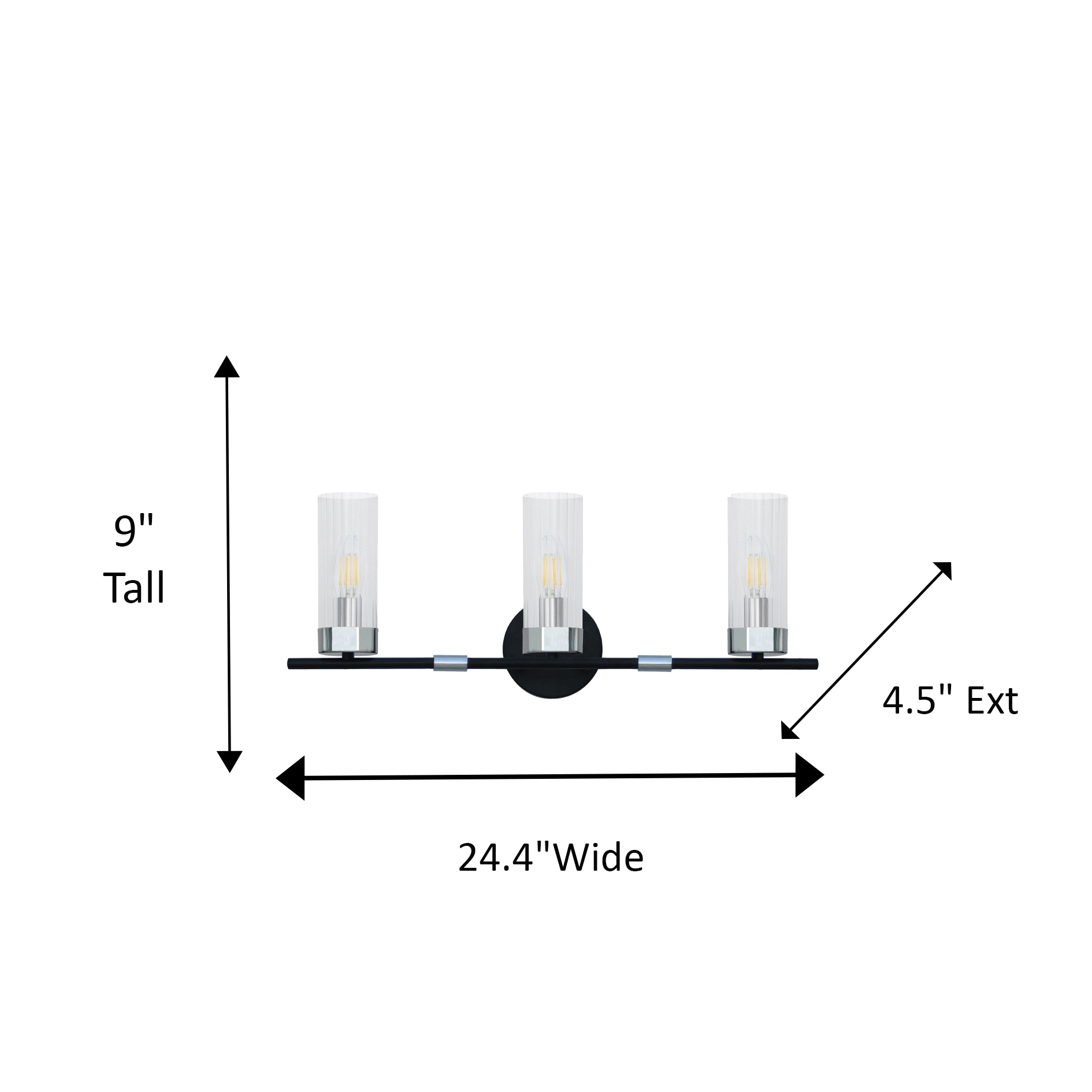 Whitfield Lighting VL742-3BKCH b089995 - View #11