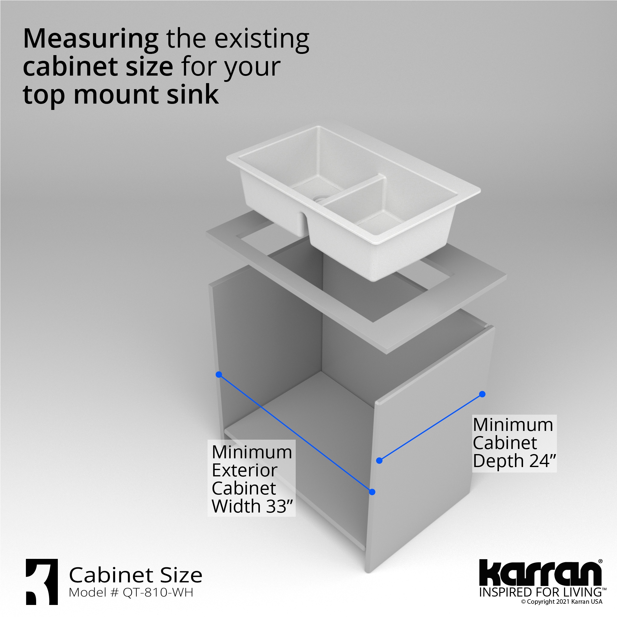 Karran QT-810-WH Kitchen-Sinks - View #11