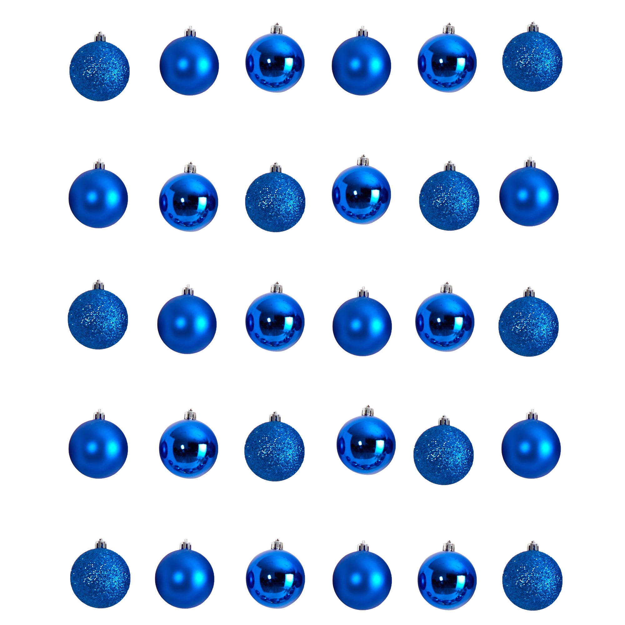 Nearly Natural D1055-BL Blue Standard Indoor Ornament Shatterproof