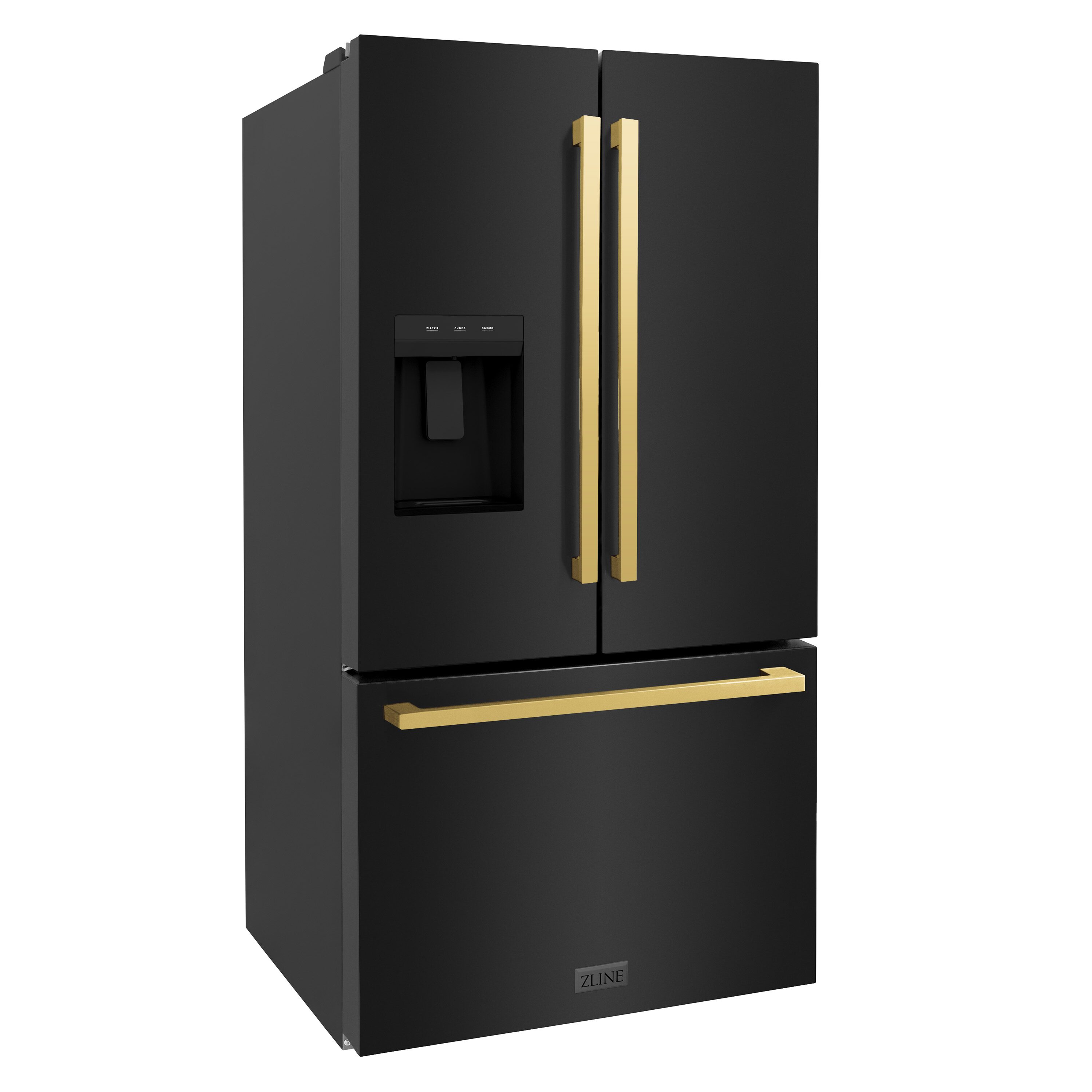 ZLINE KITCHEN & BATH RSMZ-W-36-BS-FG French-Door-Refrigerators - View #2