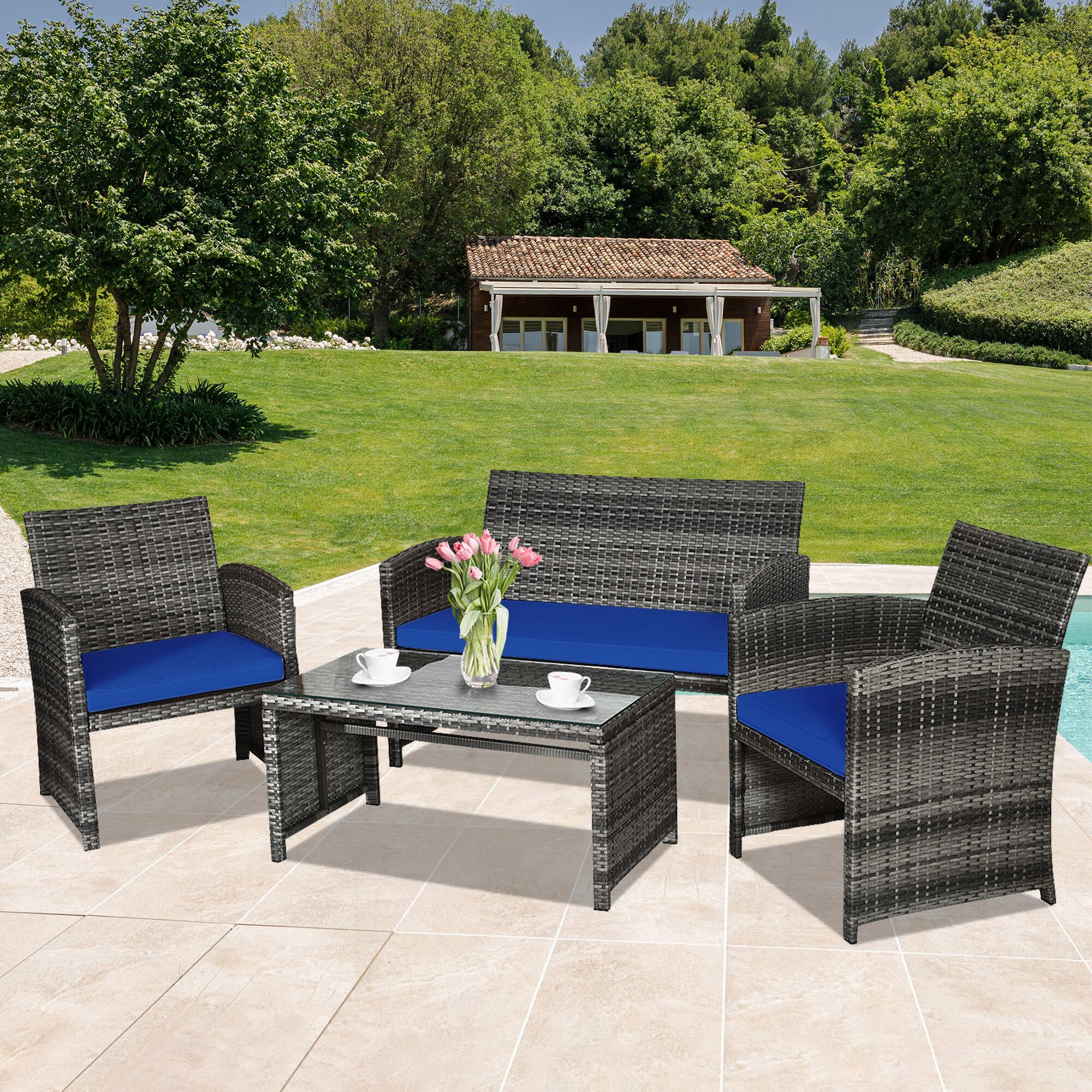 LIVIZA OUS63238NY Patio-Conversation-Sets - View #4