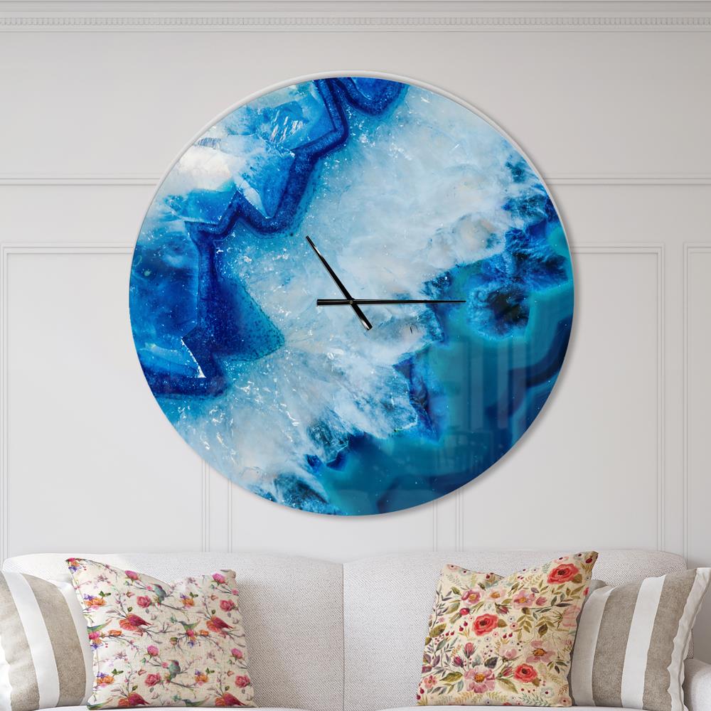 Designart CLM8834-C38 Analog Round Wall Modern
