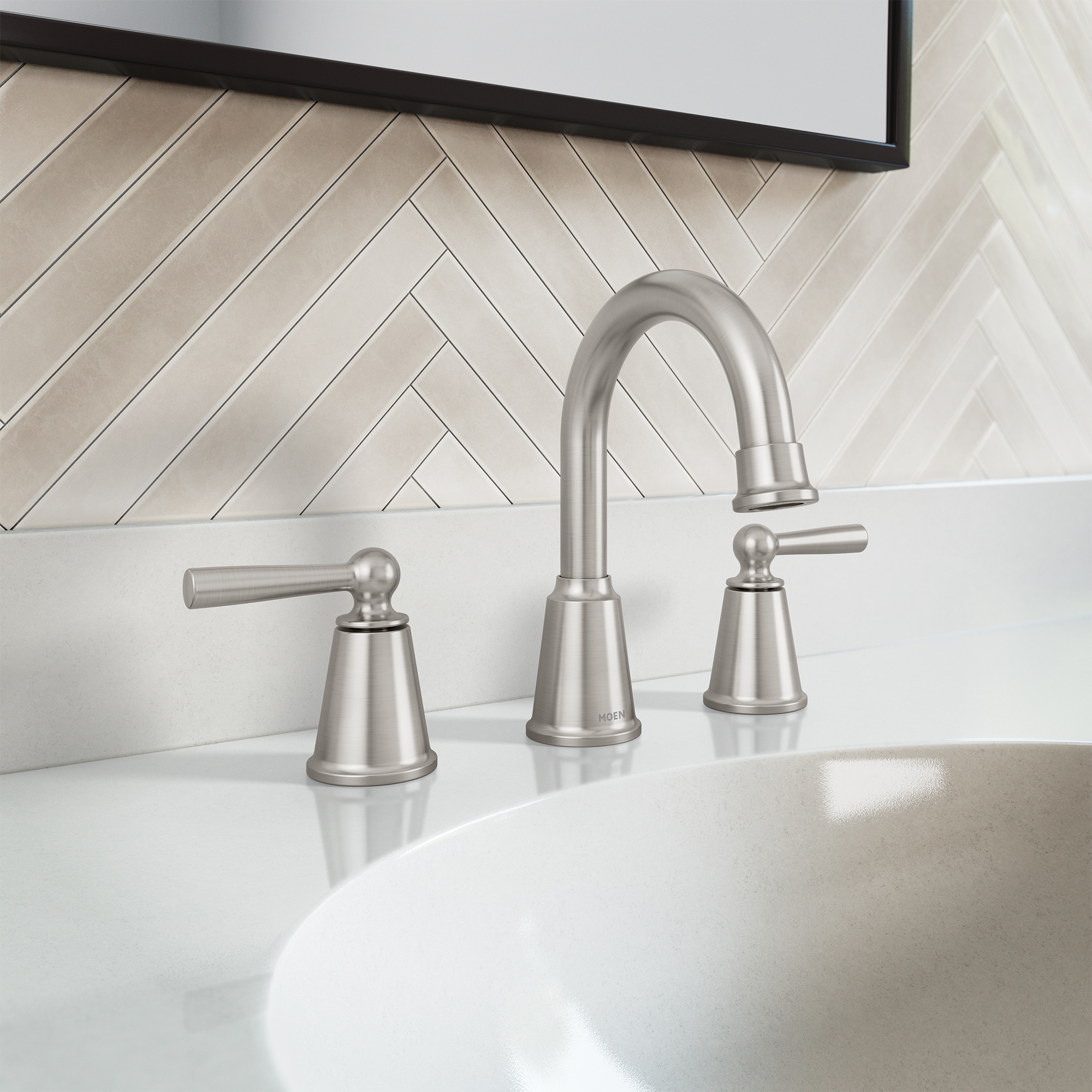 Moen 84349SRN Lavatory-Faucets - View #2