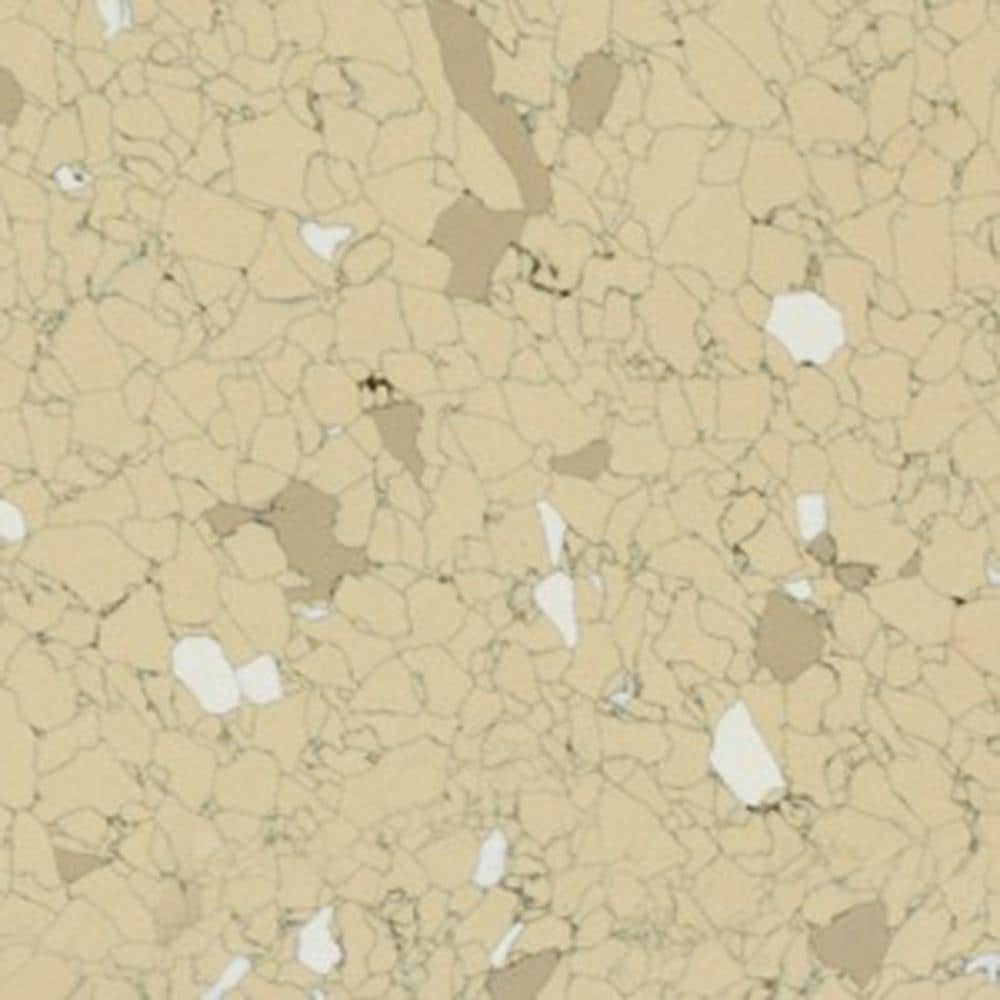 Golden Gate Yellow Speckle 12-in W x 12-in L Glue Down Vinyl Tile Flooring (1-sq ft/ Piece) | - Flexco DIS2D1S311