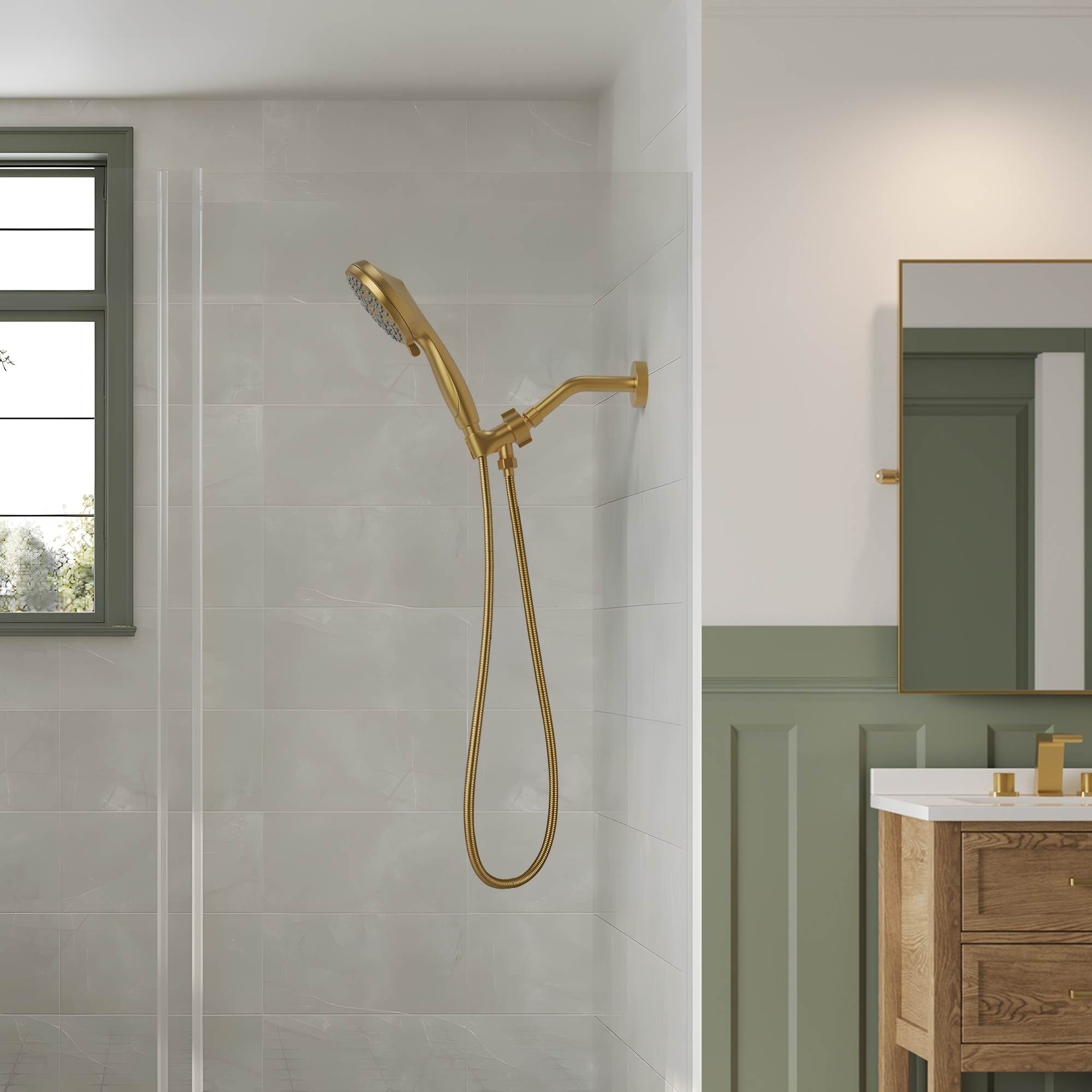 EVERSTEIN SFS-1129-GD Showerhead-Bar-Panels - View #2