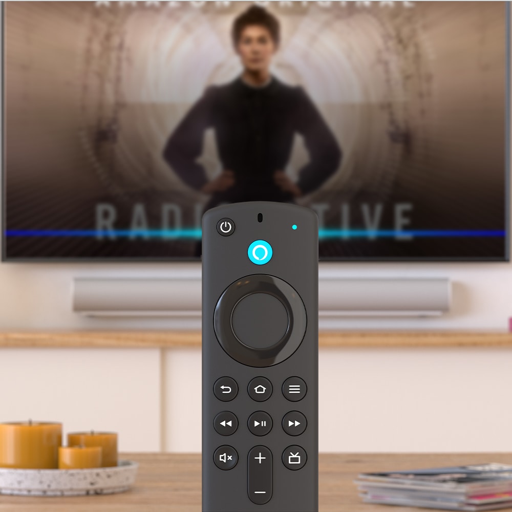 Fire TV Stick 4K Streaming Media Player with Alexa Voice Remote -  Black