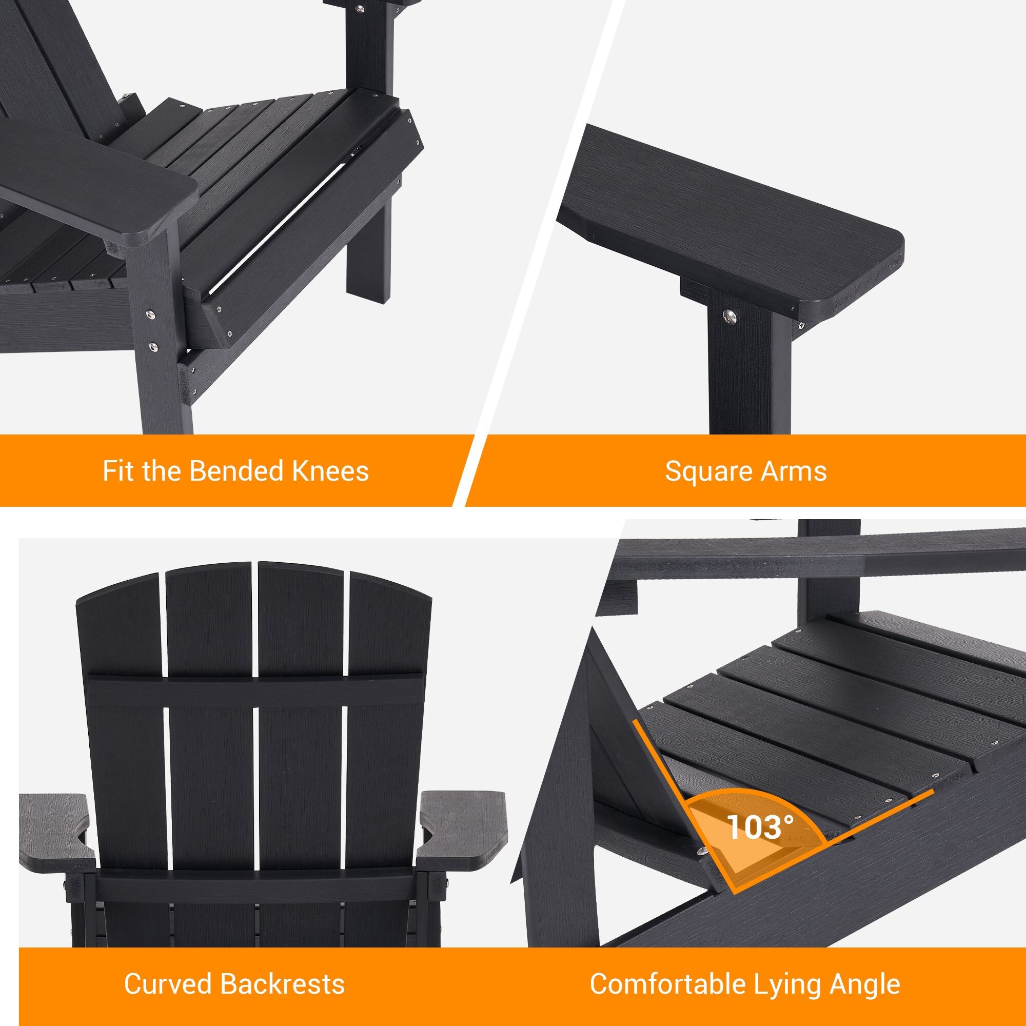 Sonkuki SD-AD-B8BK-2 Patio-Chairs - View #5