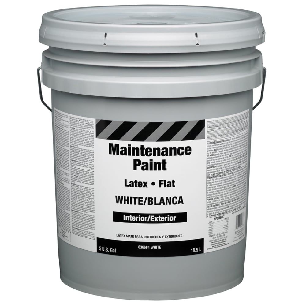 Property Advantage Flat Maintenance Paint White Latex Interior