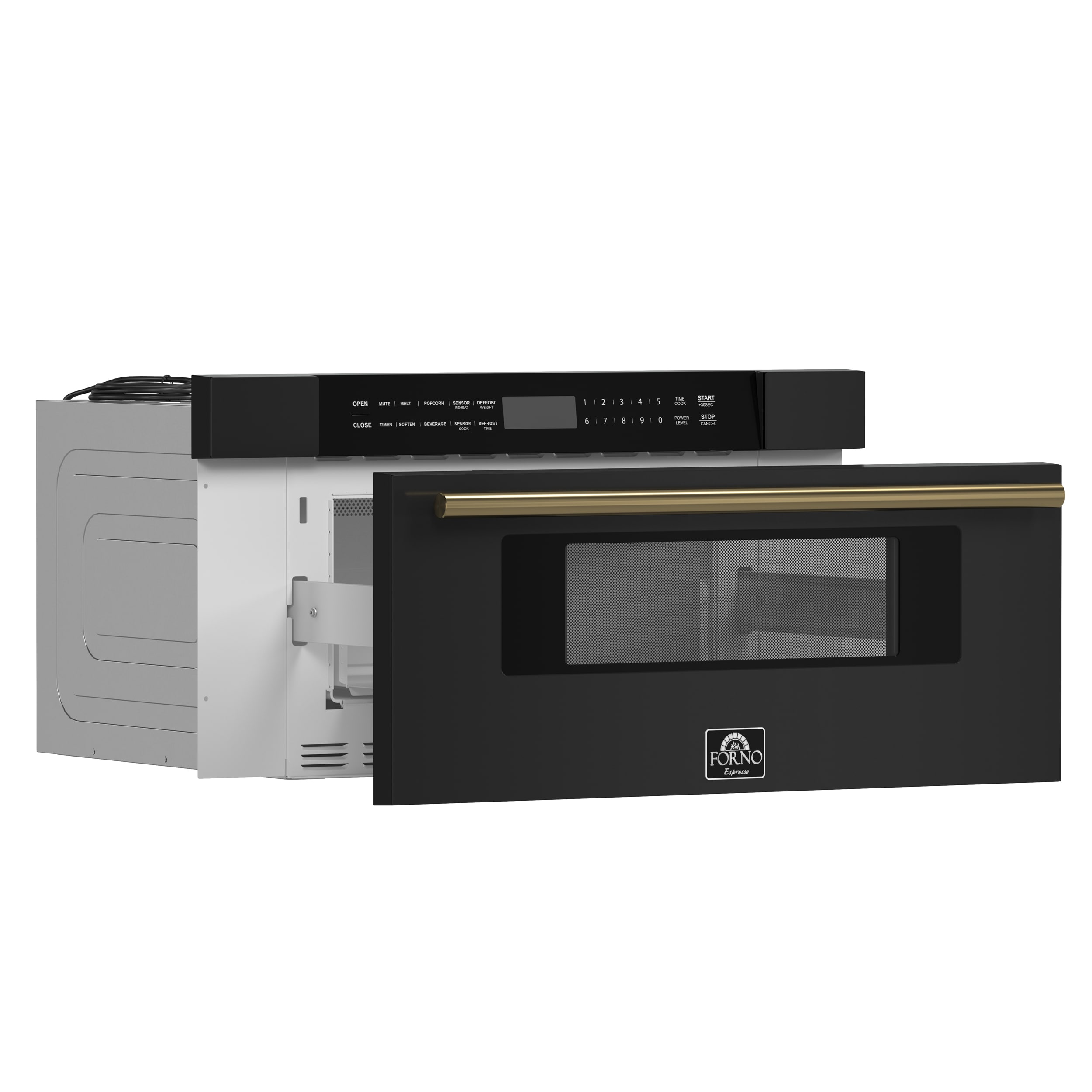 FORNO FMWDR3000-30BLK Microwave-Drawers - View #10