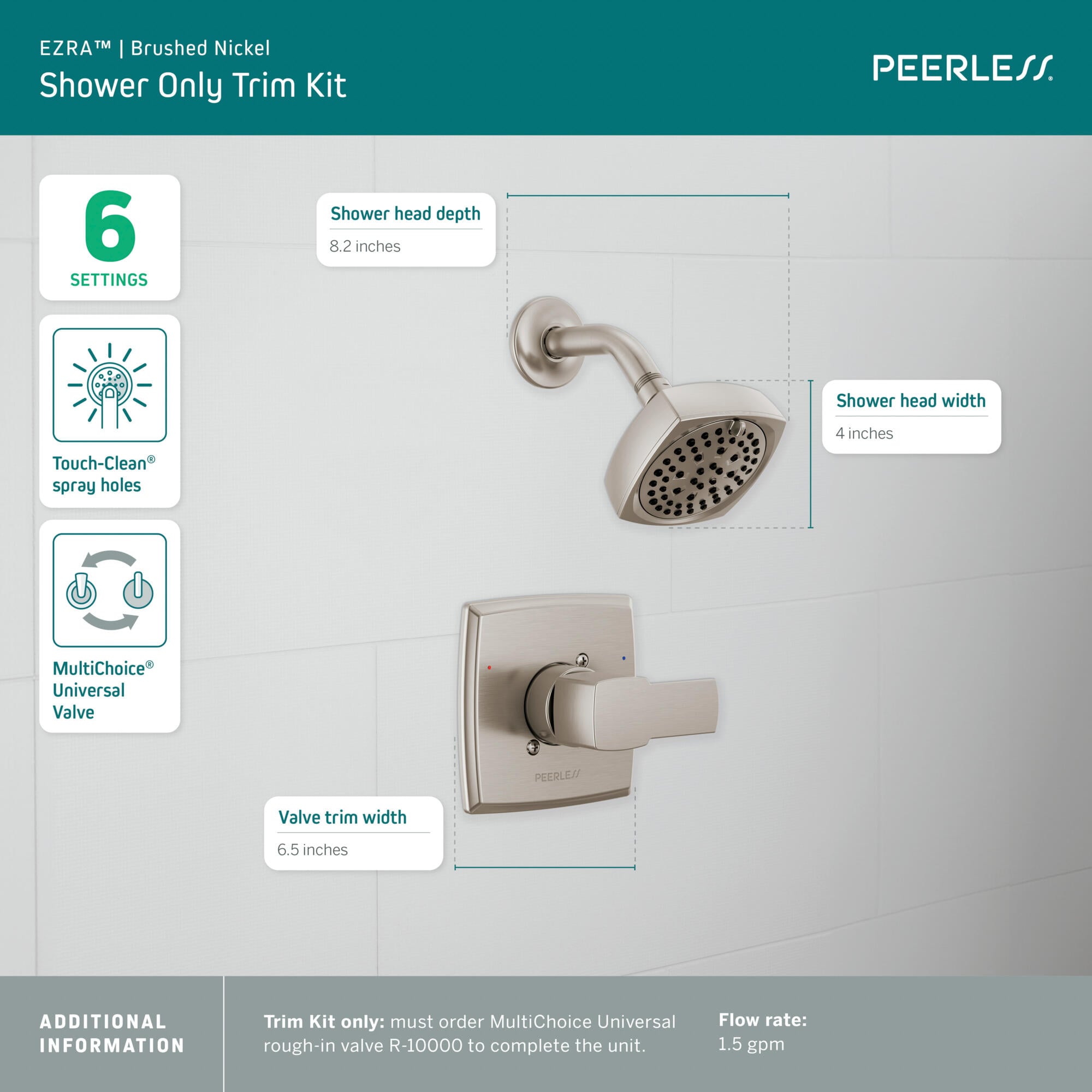 Peerless PTT14271-BN Tub-Shower-Faucets - View #3