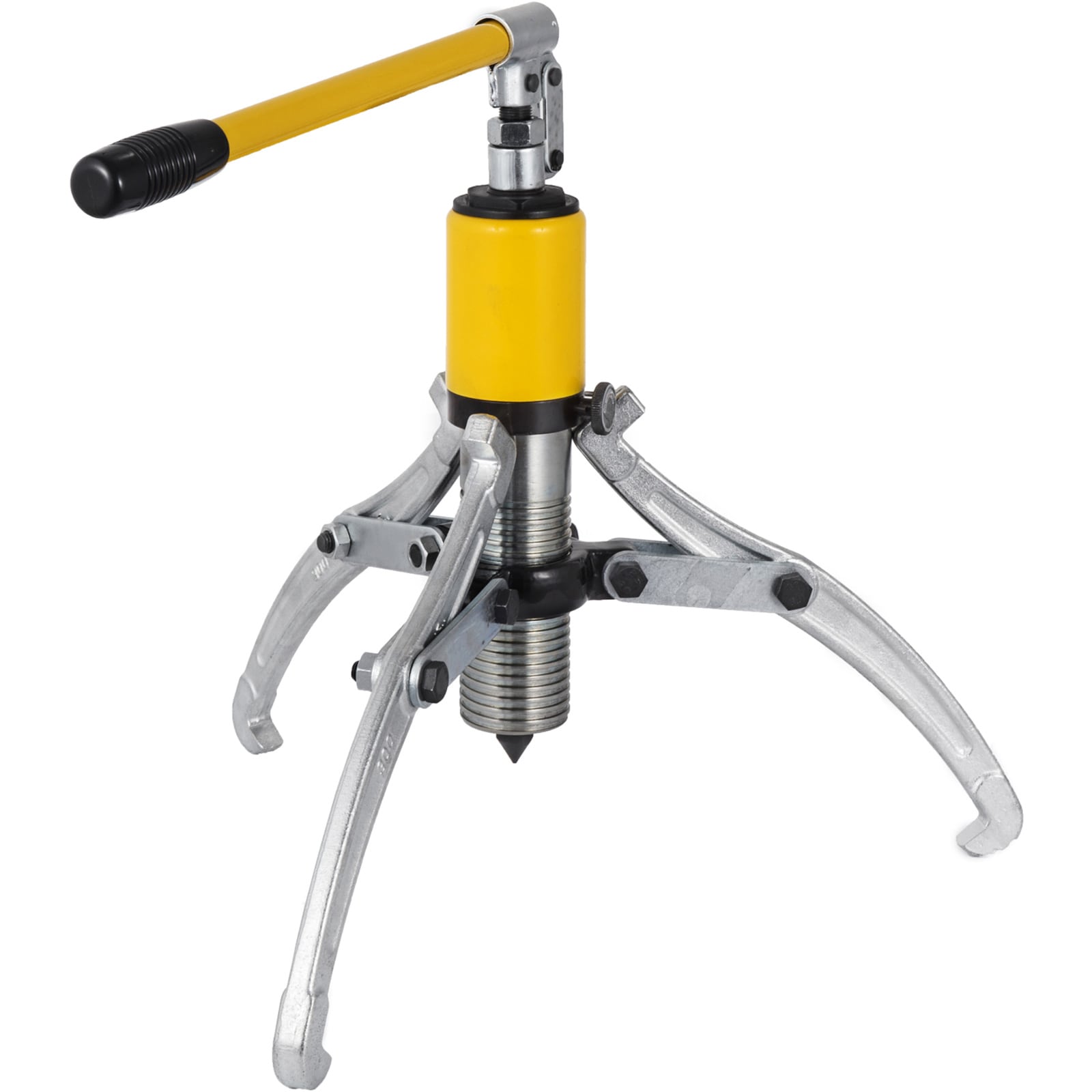 GIVIMO 15-Ton Hydraulic Gear and Bearing Puller - 2 or 3 Jaws Adjustable Wheel Bearing Separator with Carrying Case - 7-in Reach 12-in Spread #LW102GIVSS2653