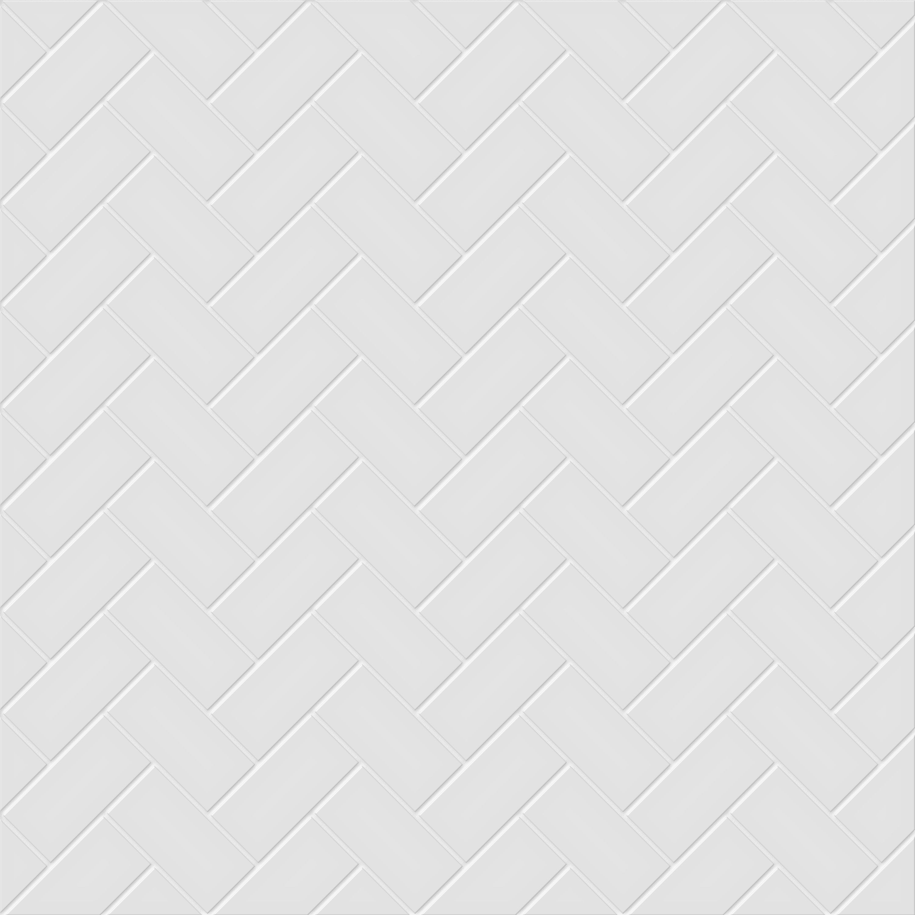 Hudson 11-in x 11-in Glossy Porcelain Herringbone Subway Wall Tile (1-sq. ft/ Piece)